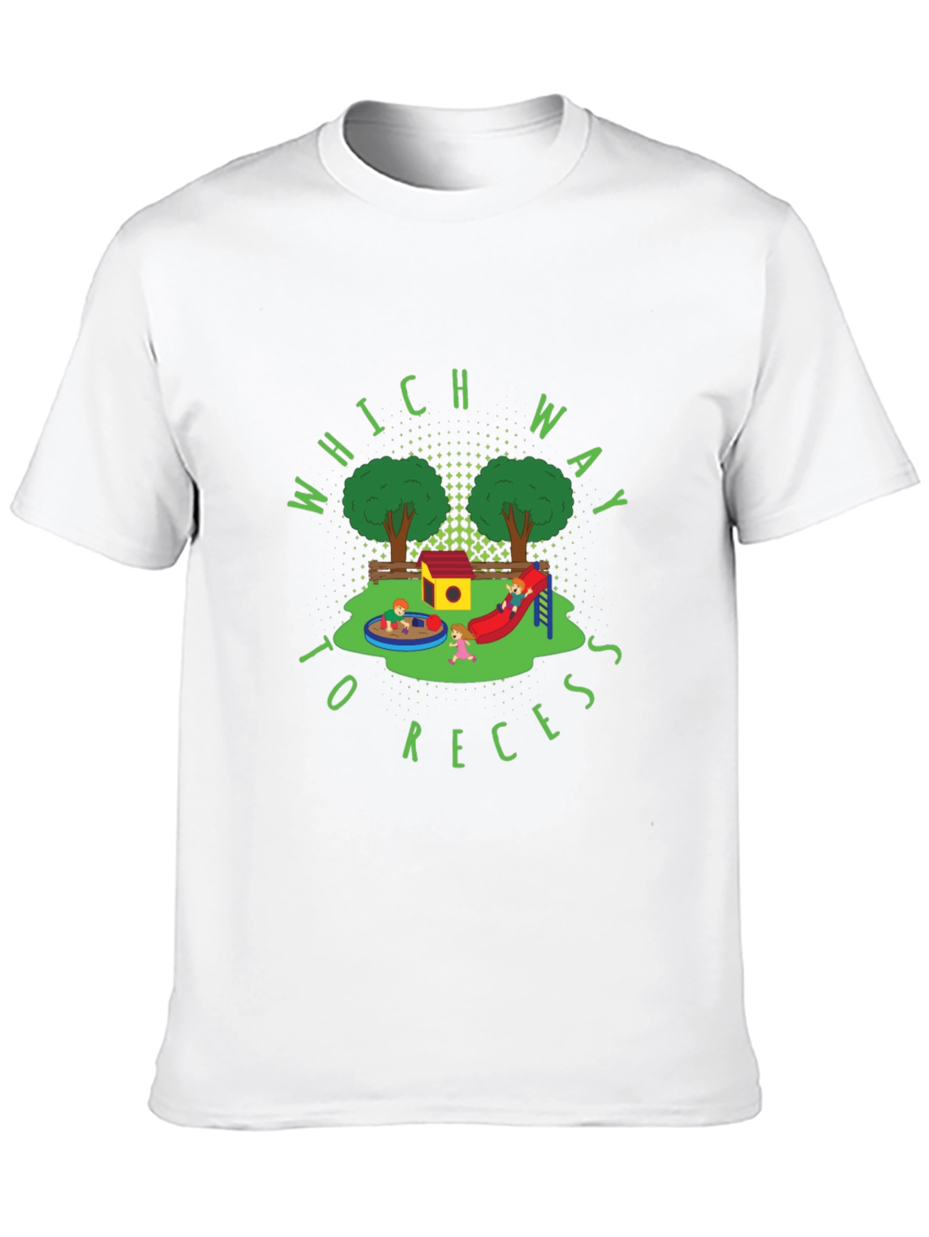 Which Way to Recess Graphic T-Shirt