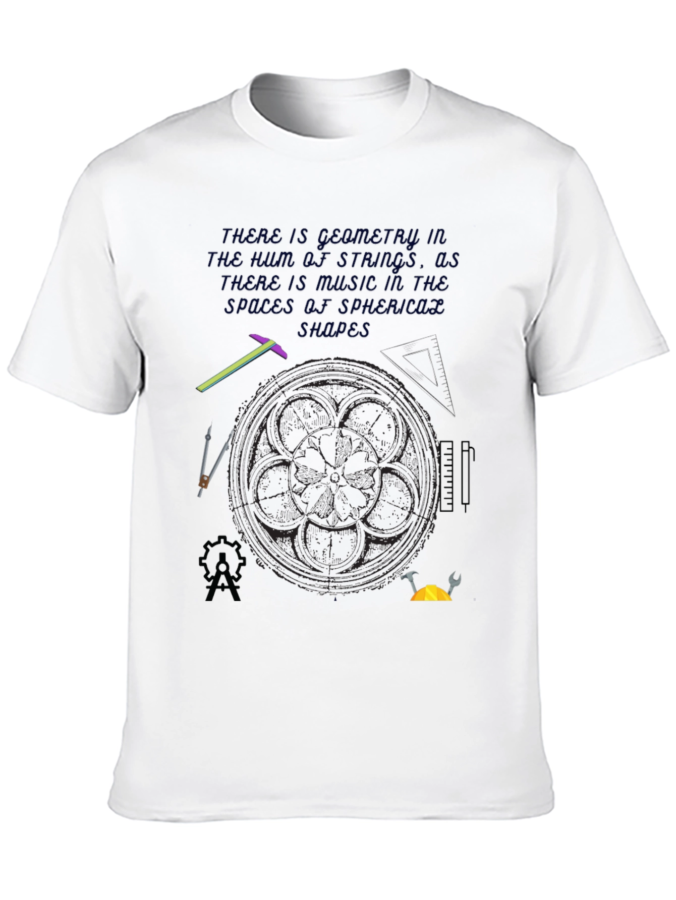 Geometry of Strings Graphic T-Shirt