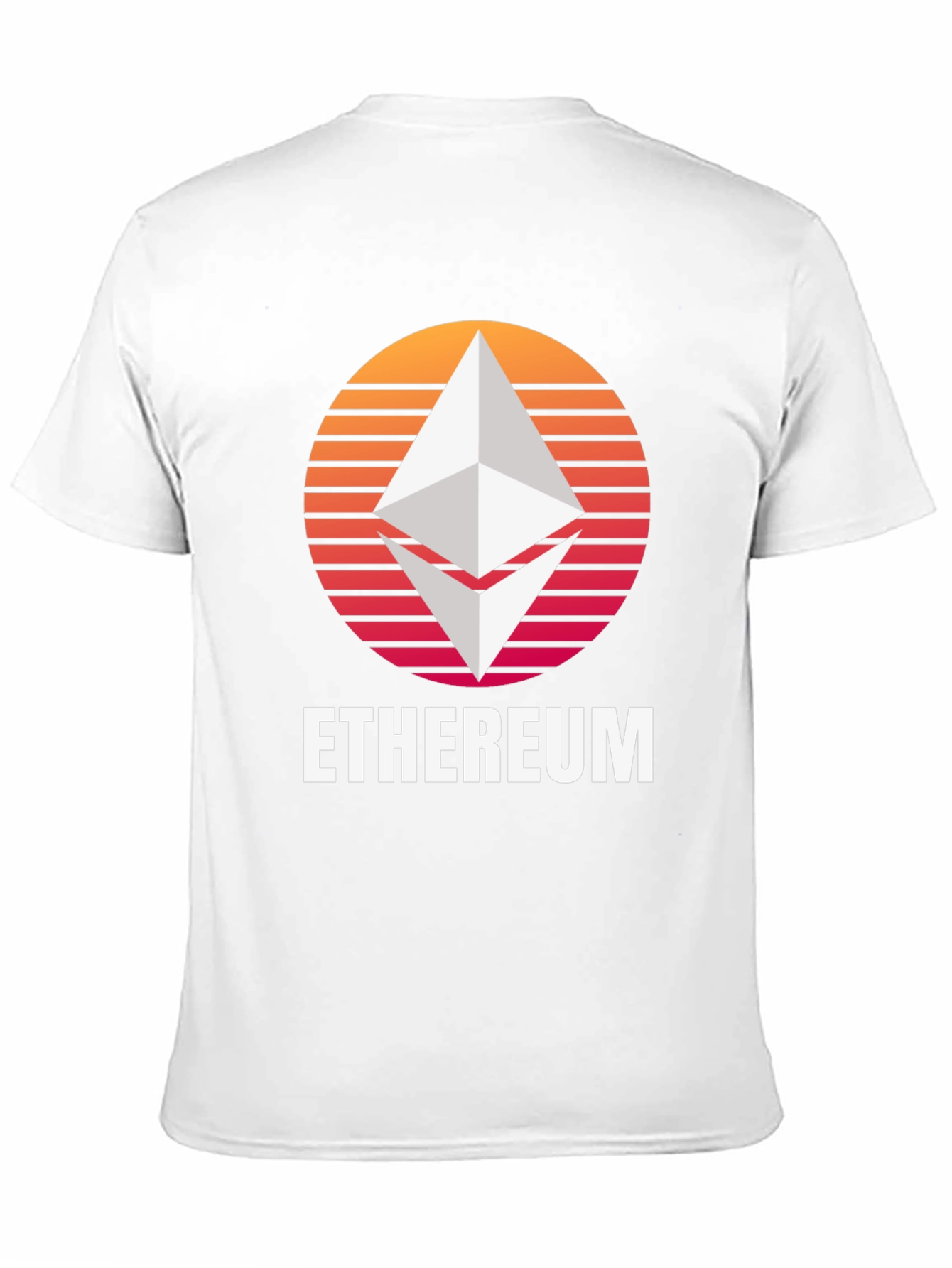 Ethereum Sunset T-Shirt - Crypto Fan Tee