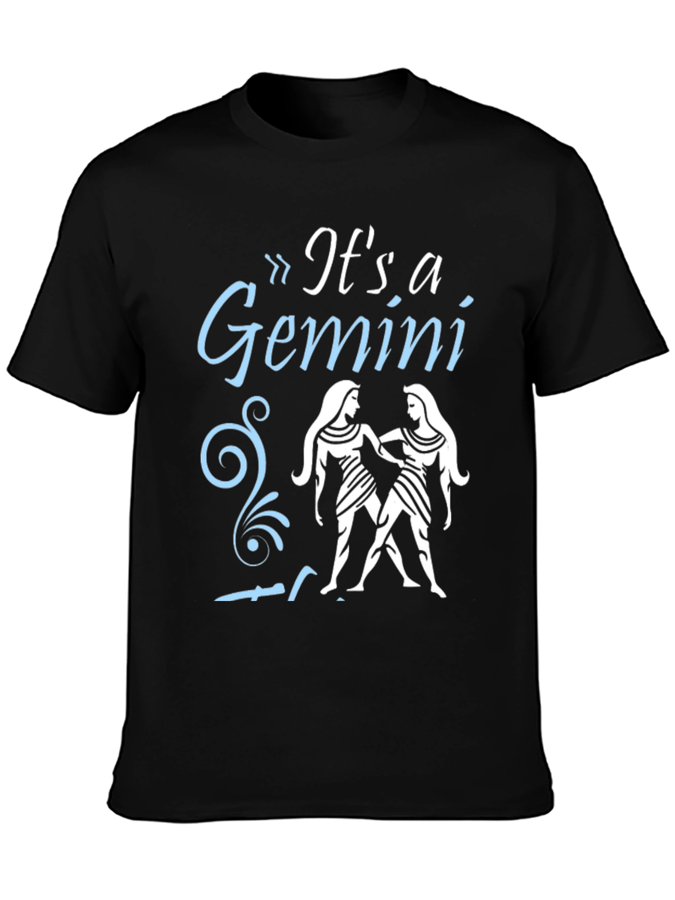 Its a Gemini Zodiac Sign Graphic T-Shirt