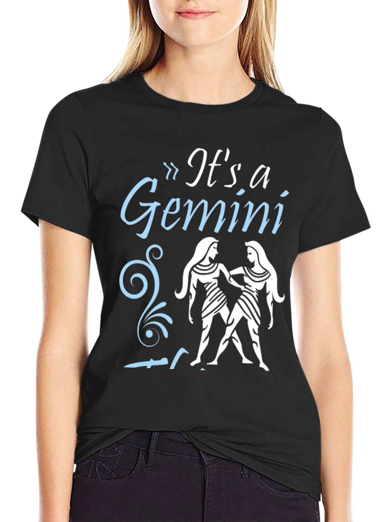 Its a Gemini Zodiac Sign Graphic T-Shirt