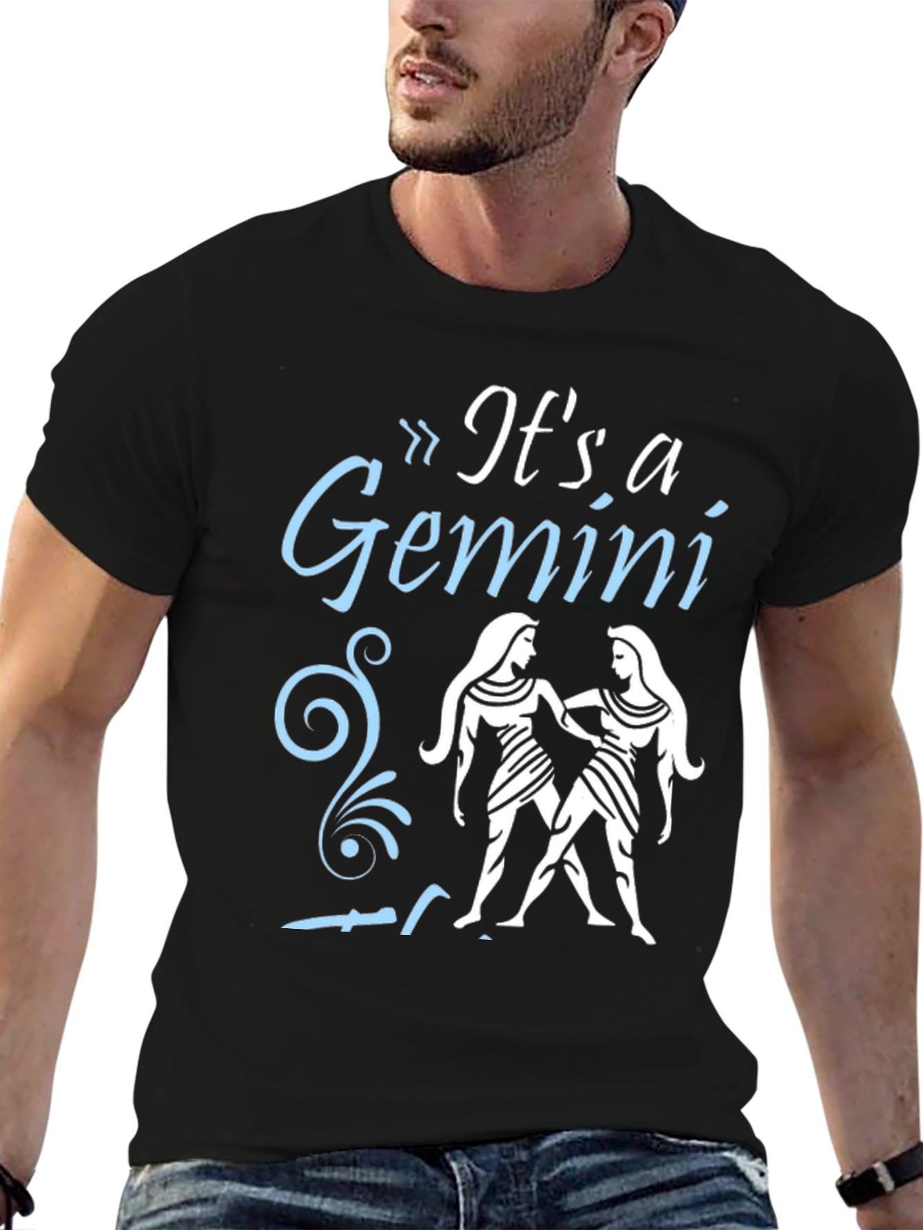 Its a Gemini Zodiac Sign Graphic T-Shirt
