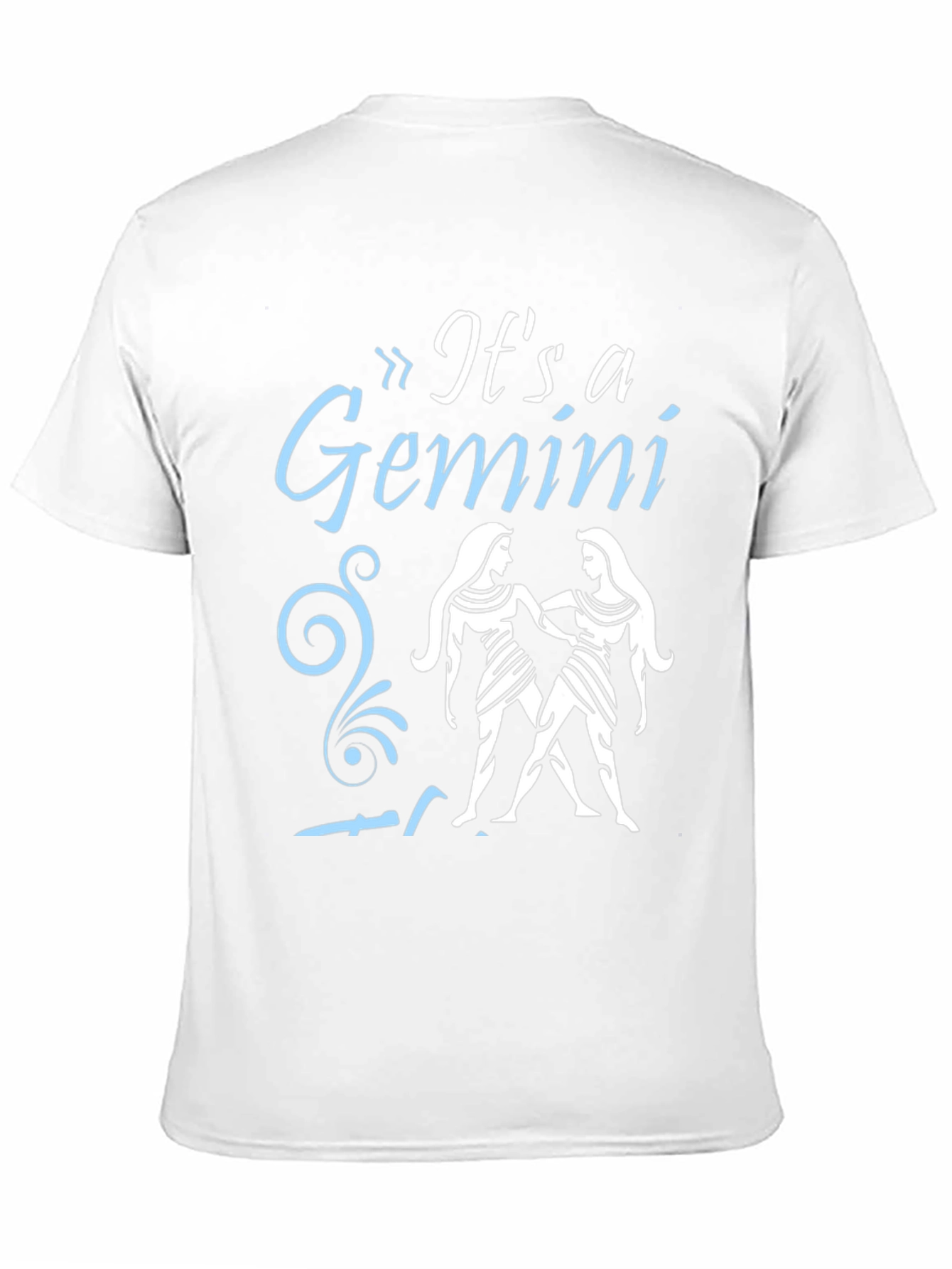 Its a Gemini Zodiac Sign Graphic T-Shirt