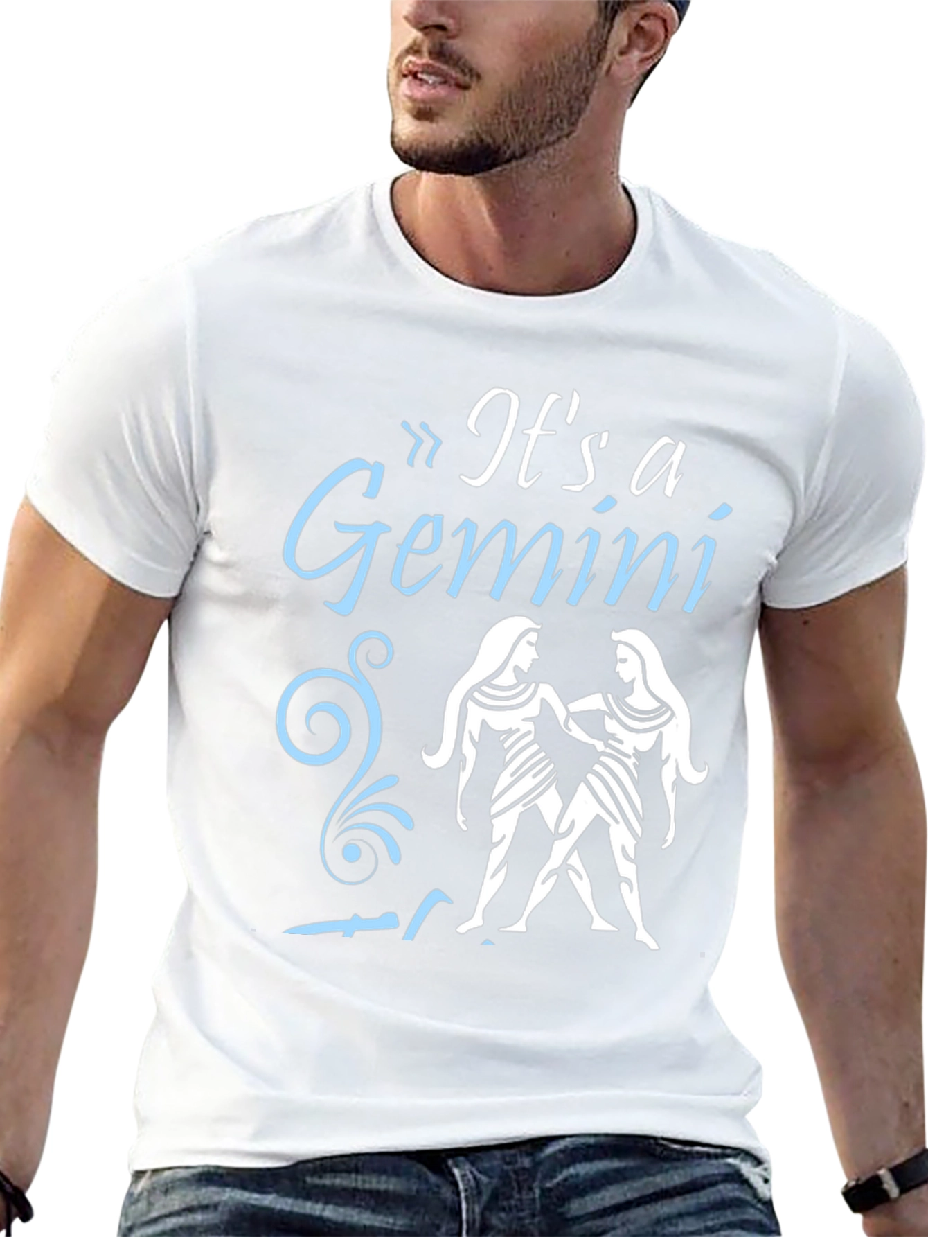 Its a Gemini Zodiac Sign Graphic T-Shirt
