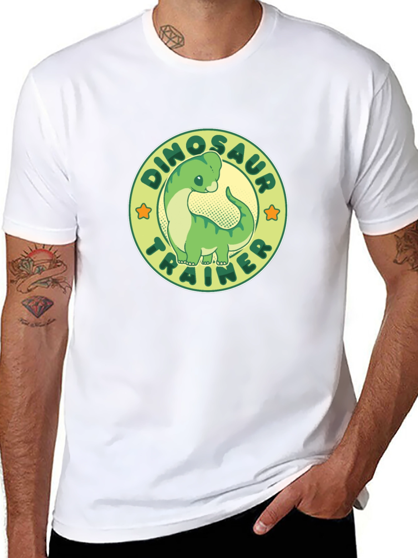 Dinosaur Trainer Graphic Black T-Shirt