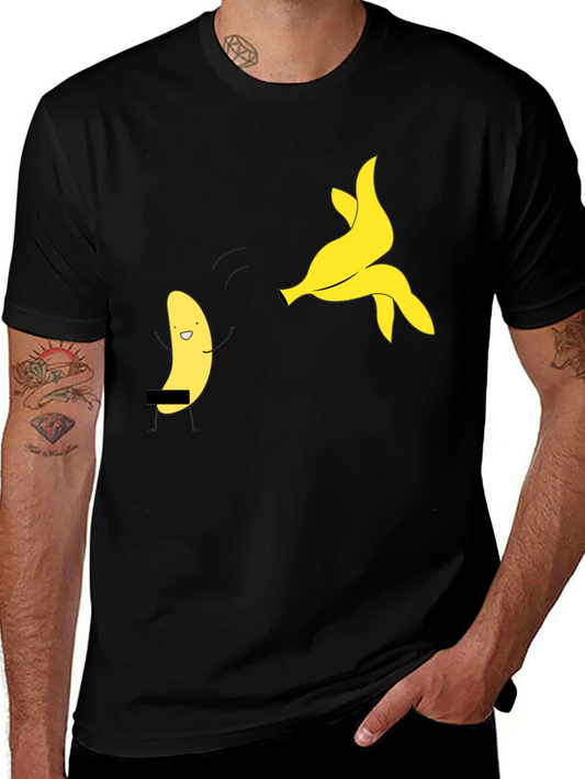 Funny Banana T-Shirt - Black