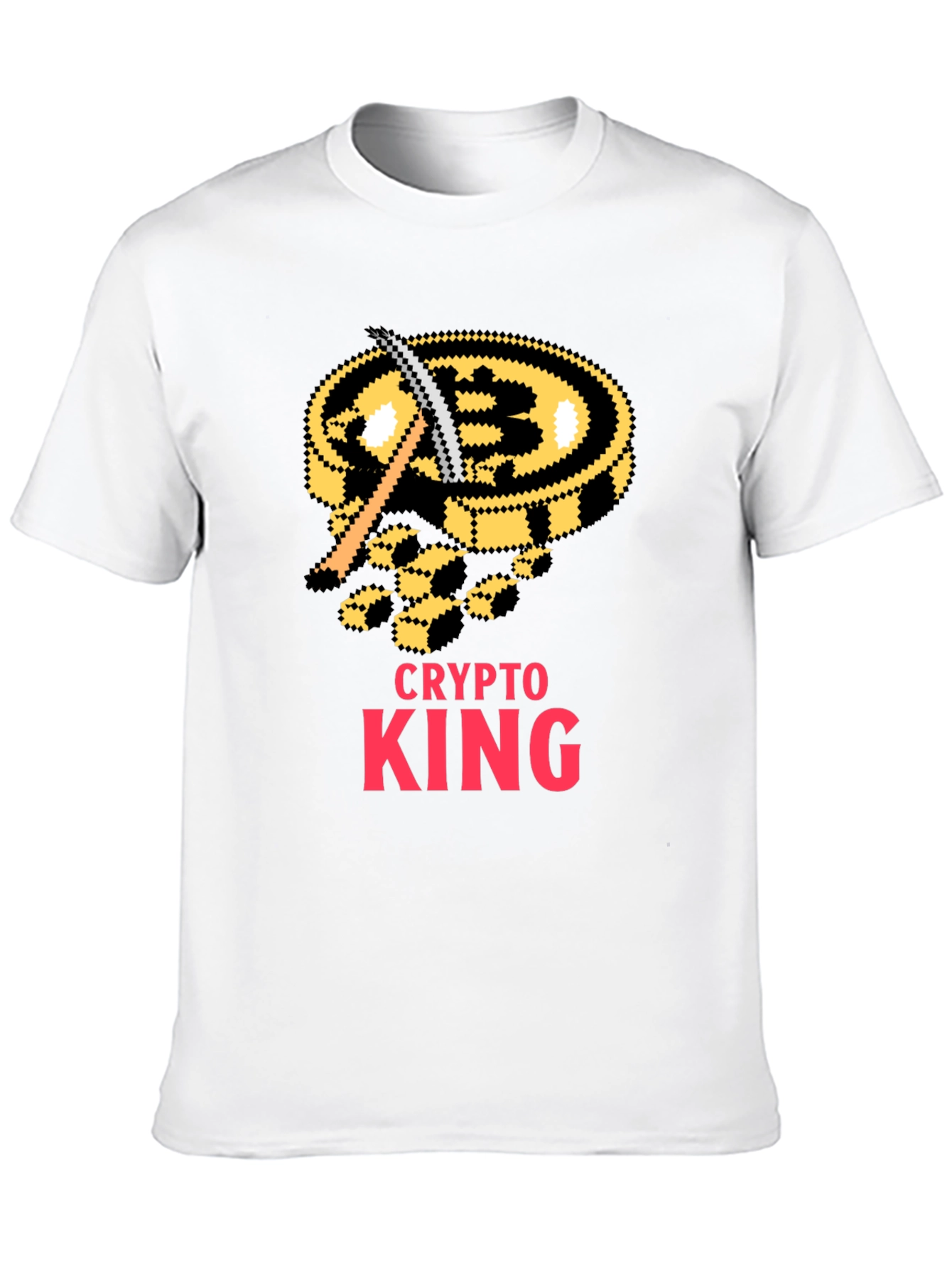 Crypto King Bitcoin Miner T-Shirt