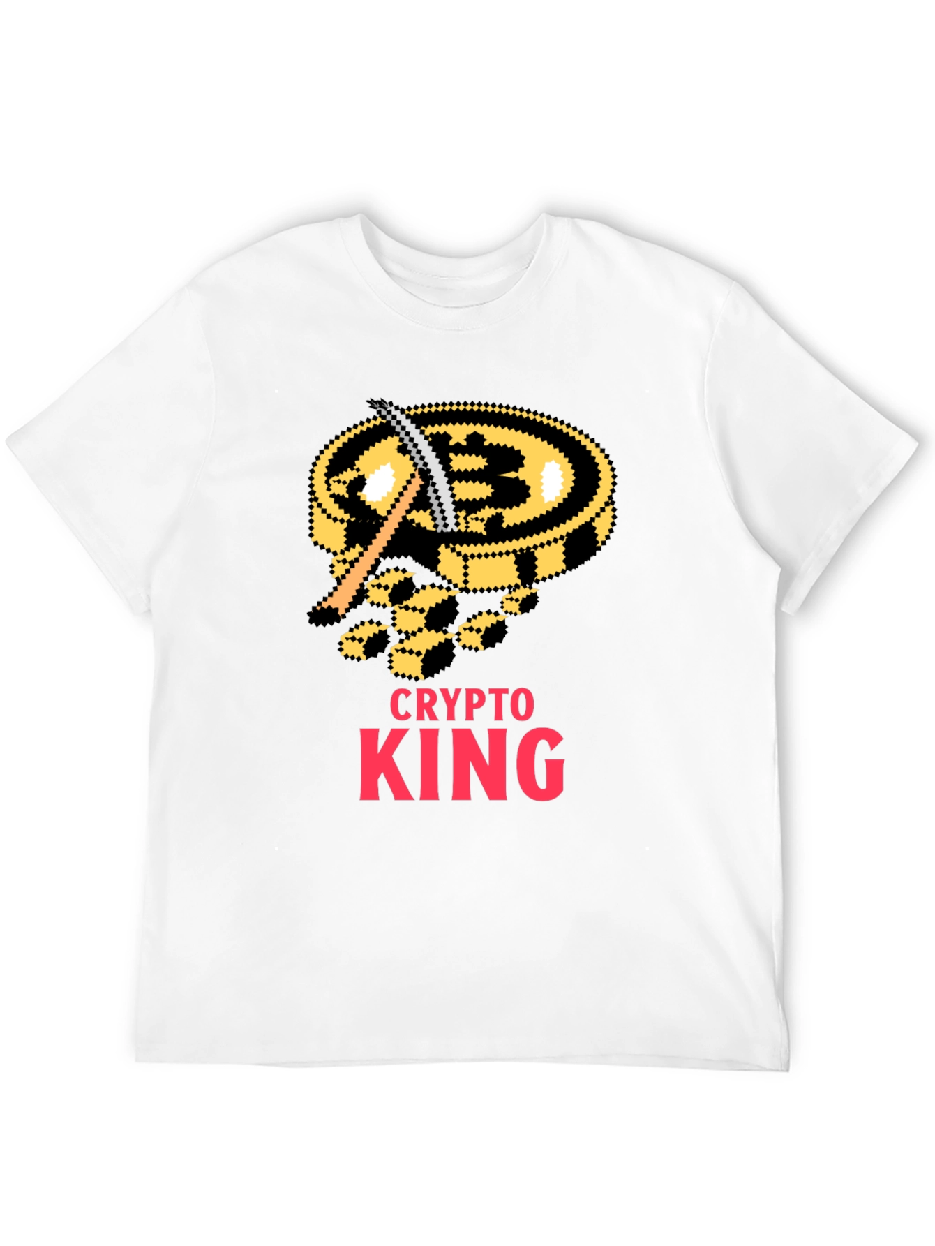 Crypto King Bitcoin Miner T-Shirt