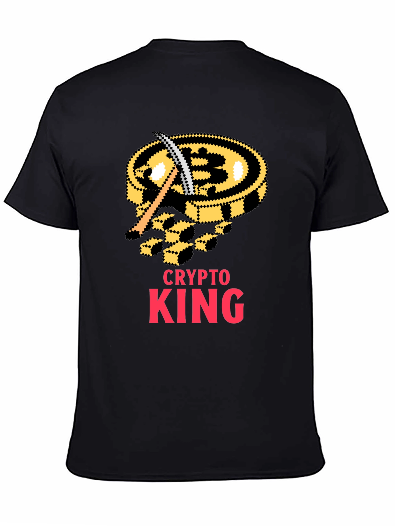 Crypto King Bitcoin Miner T-Shirt