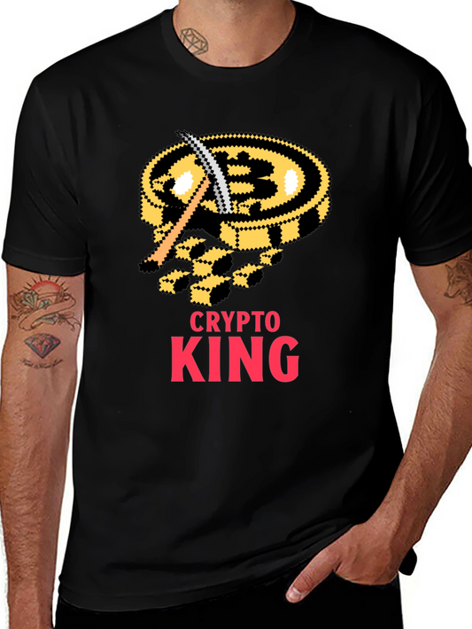 Crypto King Bitcoin Miner T-Shirt