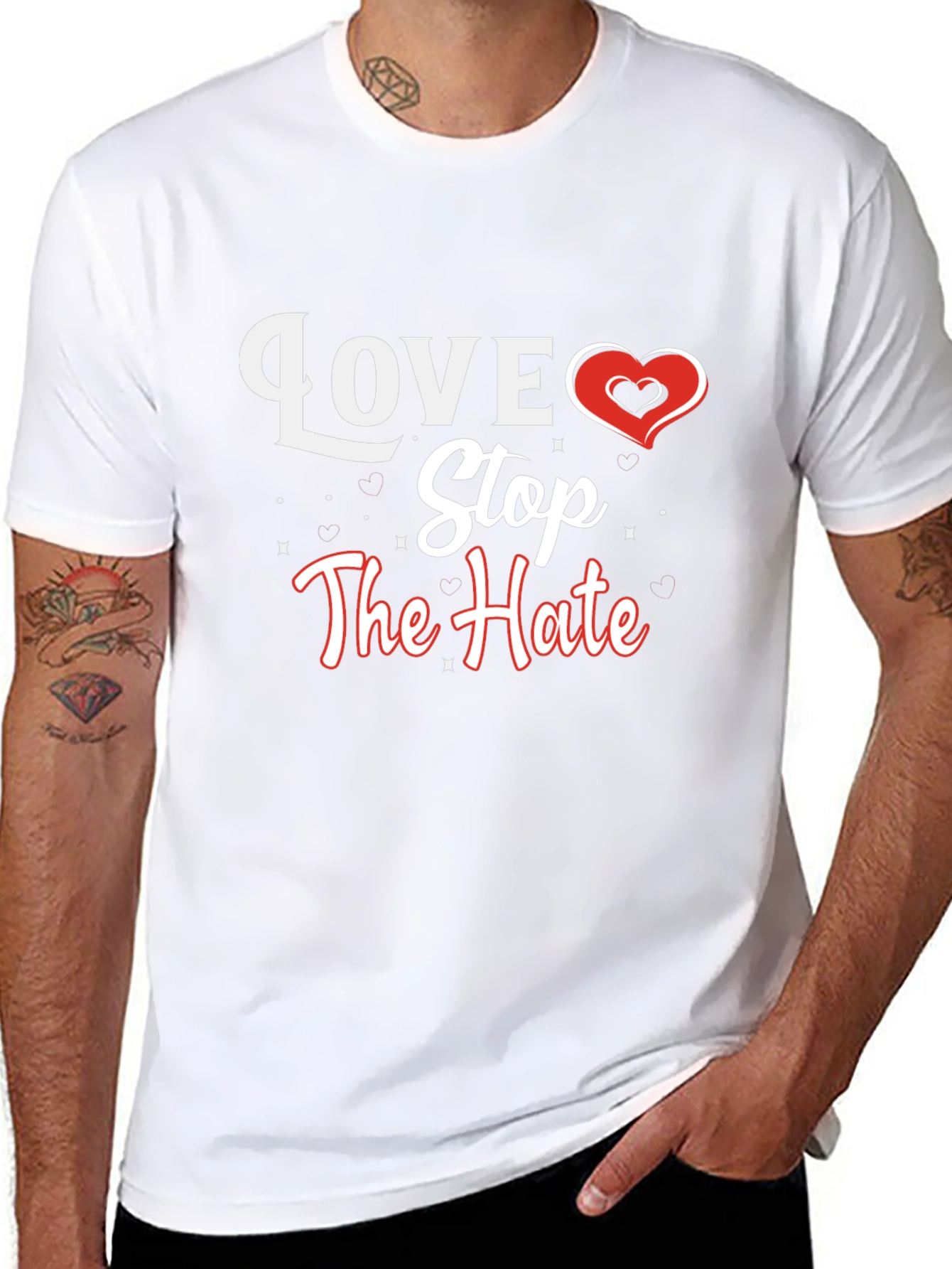 Love Stop The Hate T-Shirt