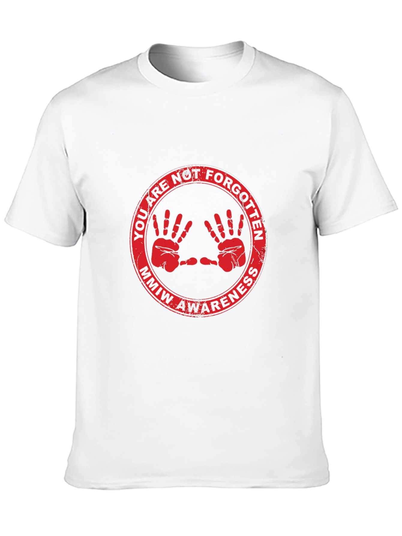 MMIW Awareness Black Graphic Tee