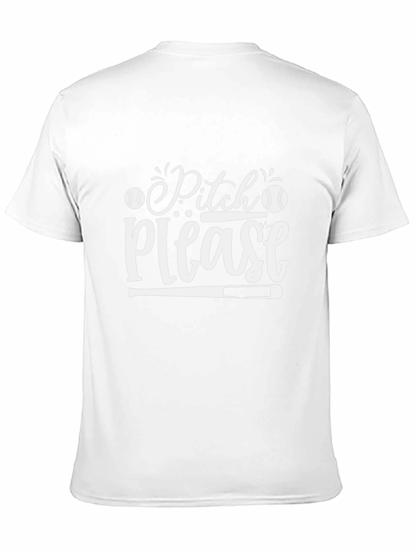 Pitch Please Baseball Graphic Tee