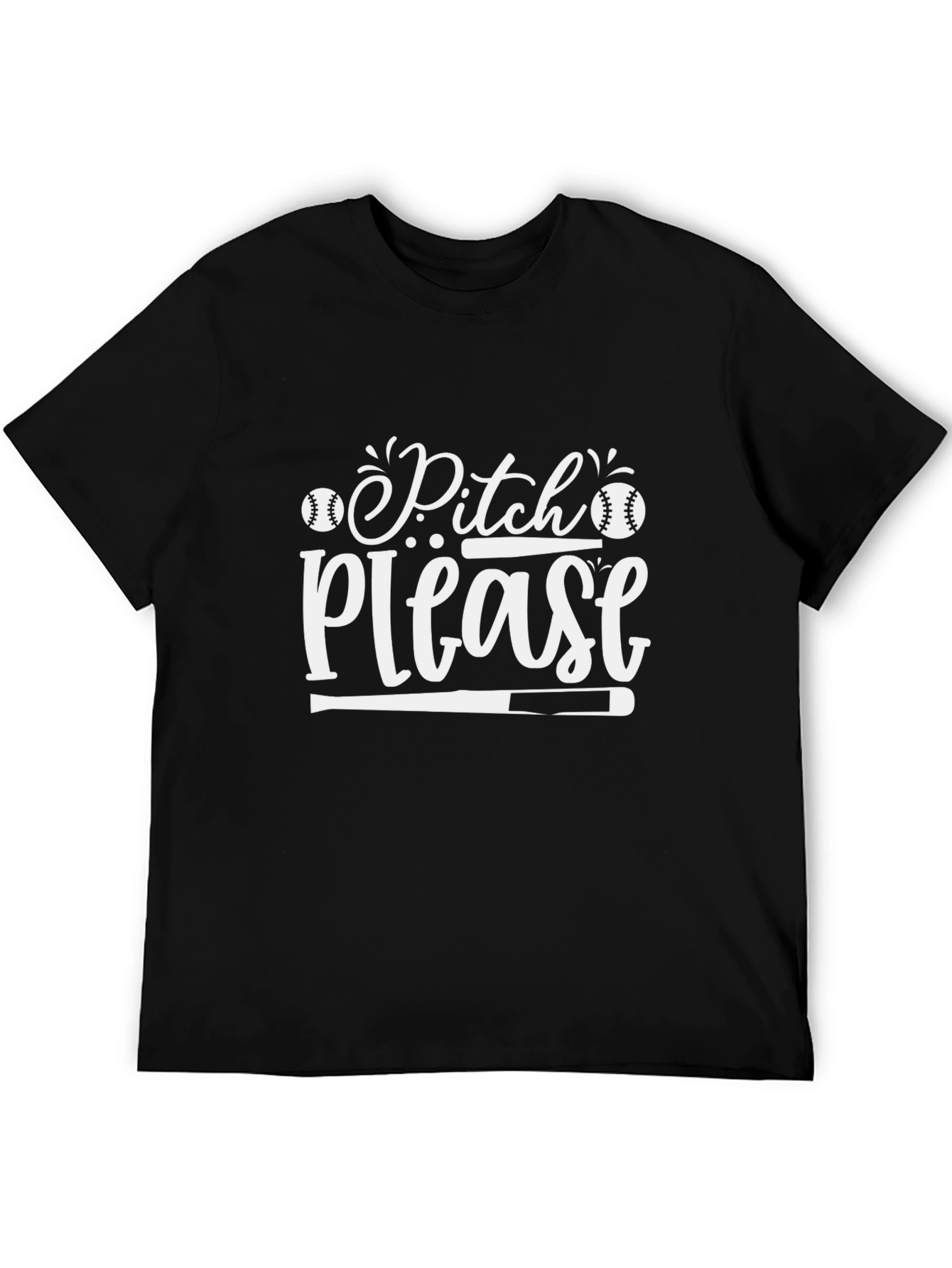 Pitch Please Baseball Graphic Tee
