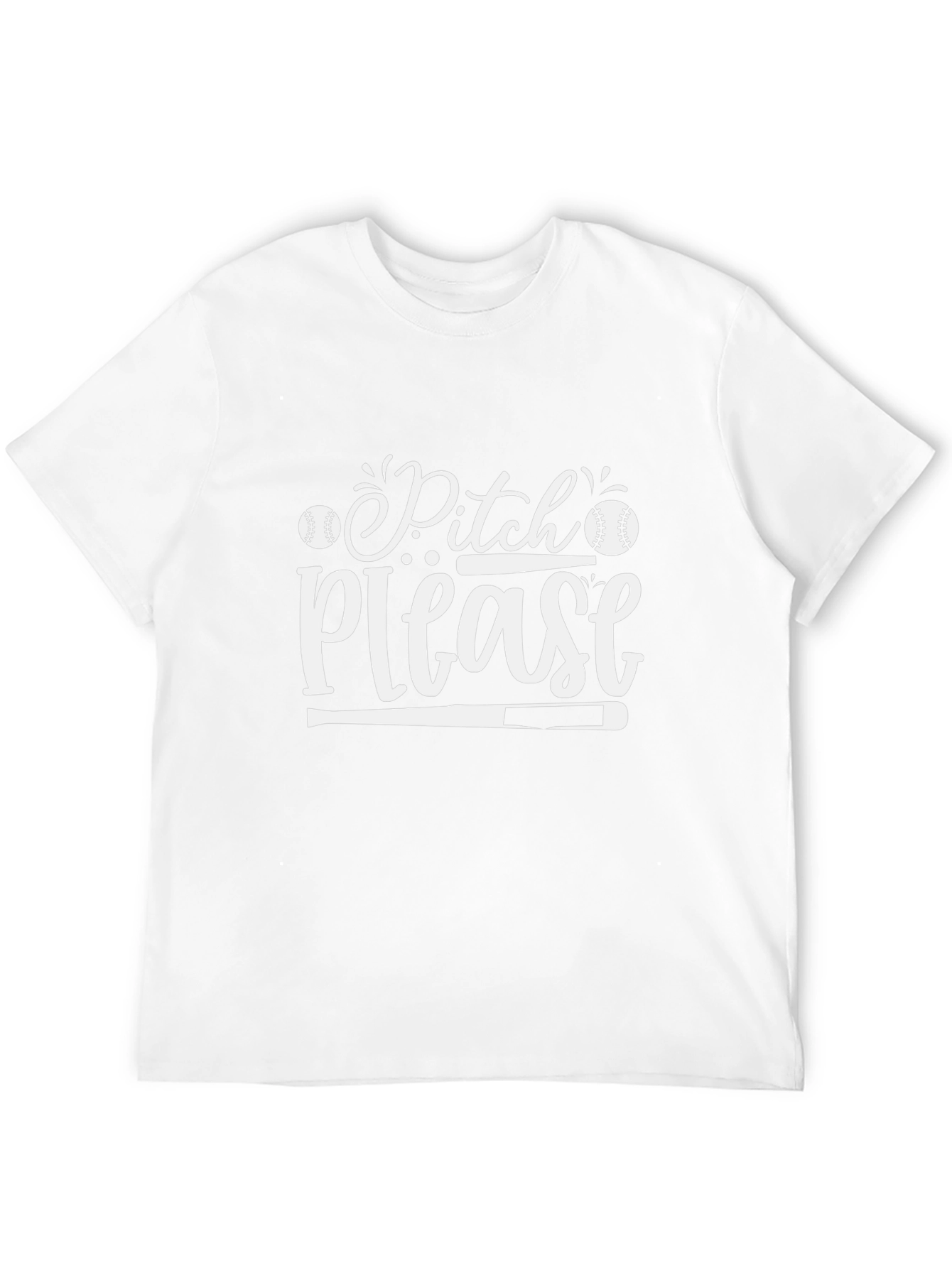 Pitch Please Baseball Graphic Tee