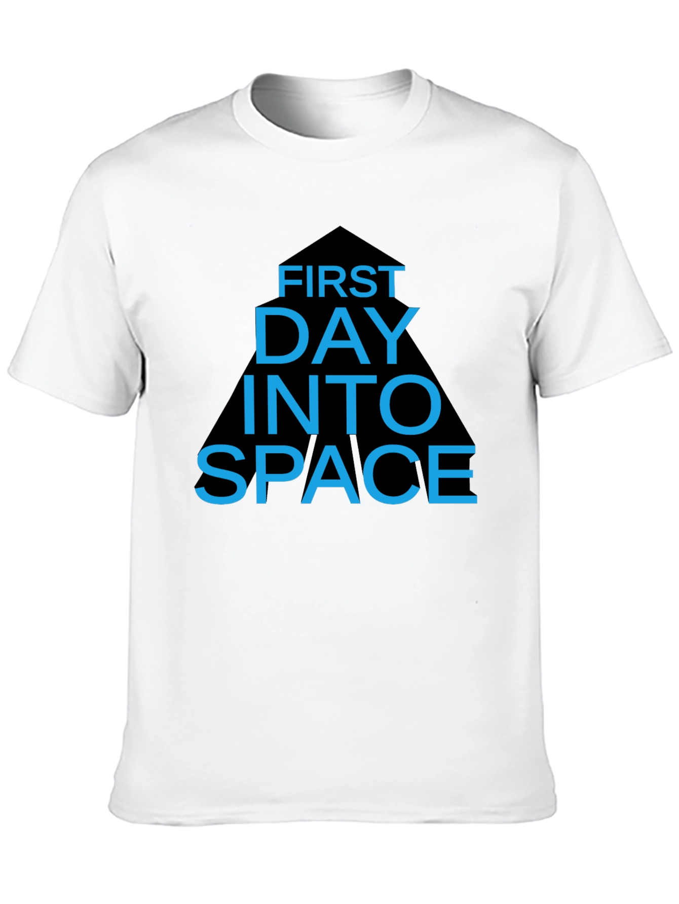 First Day Into Space Graphic T-Shirt