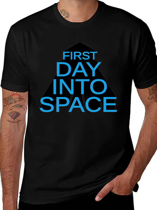 First Day Into Space Graphic T-Shirt