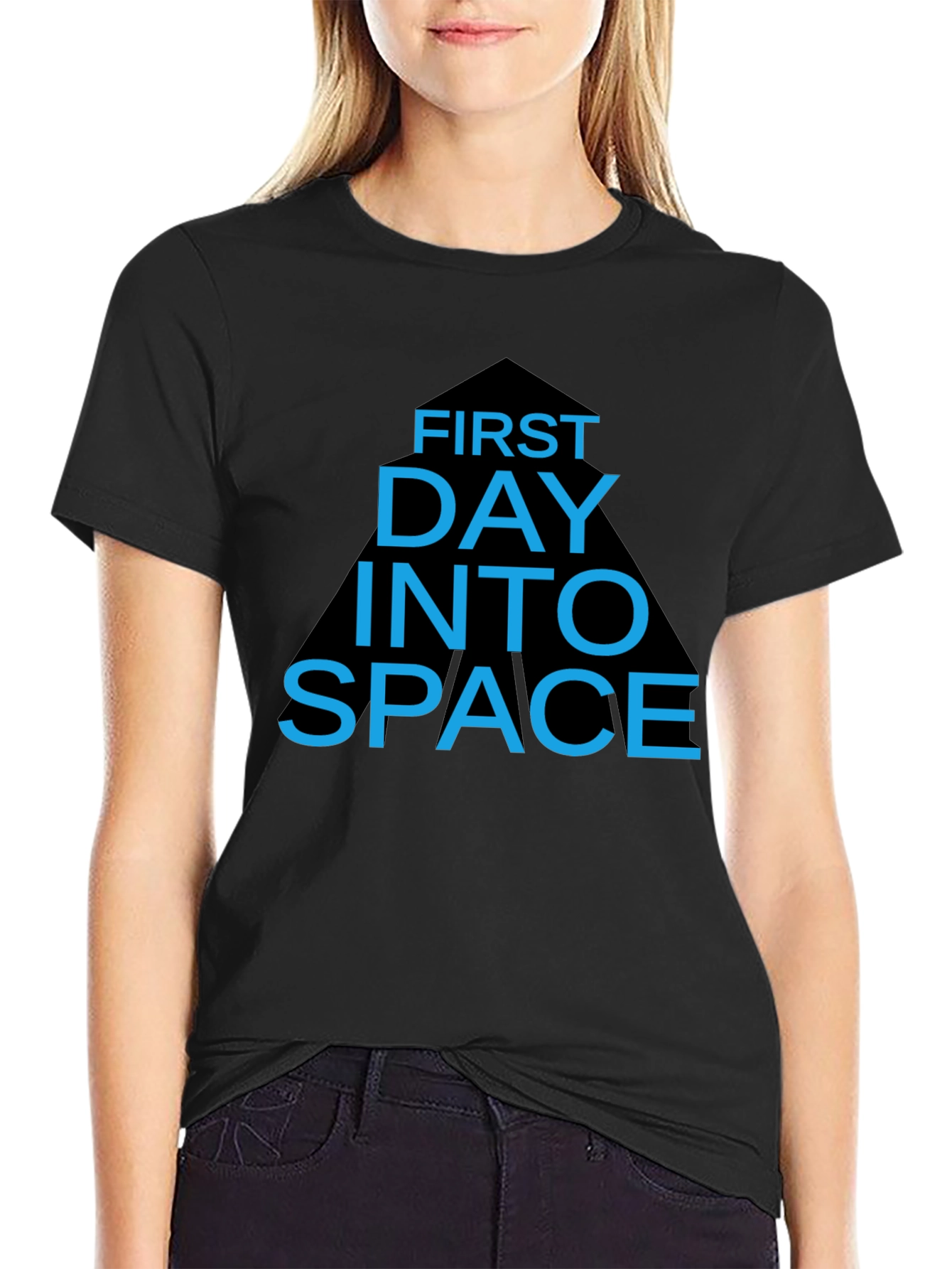 First Day Into Space Graphic T-Shirt