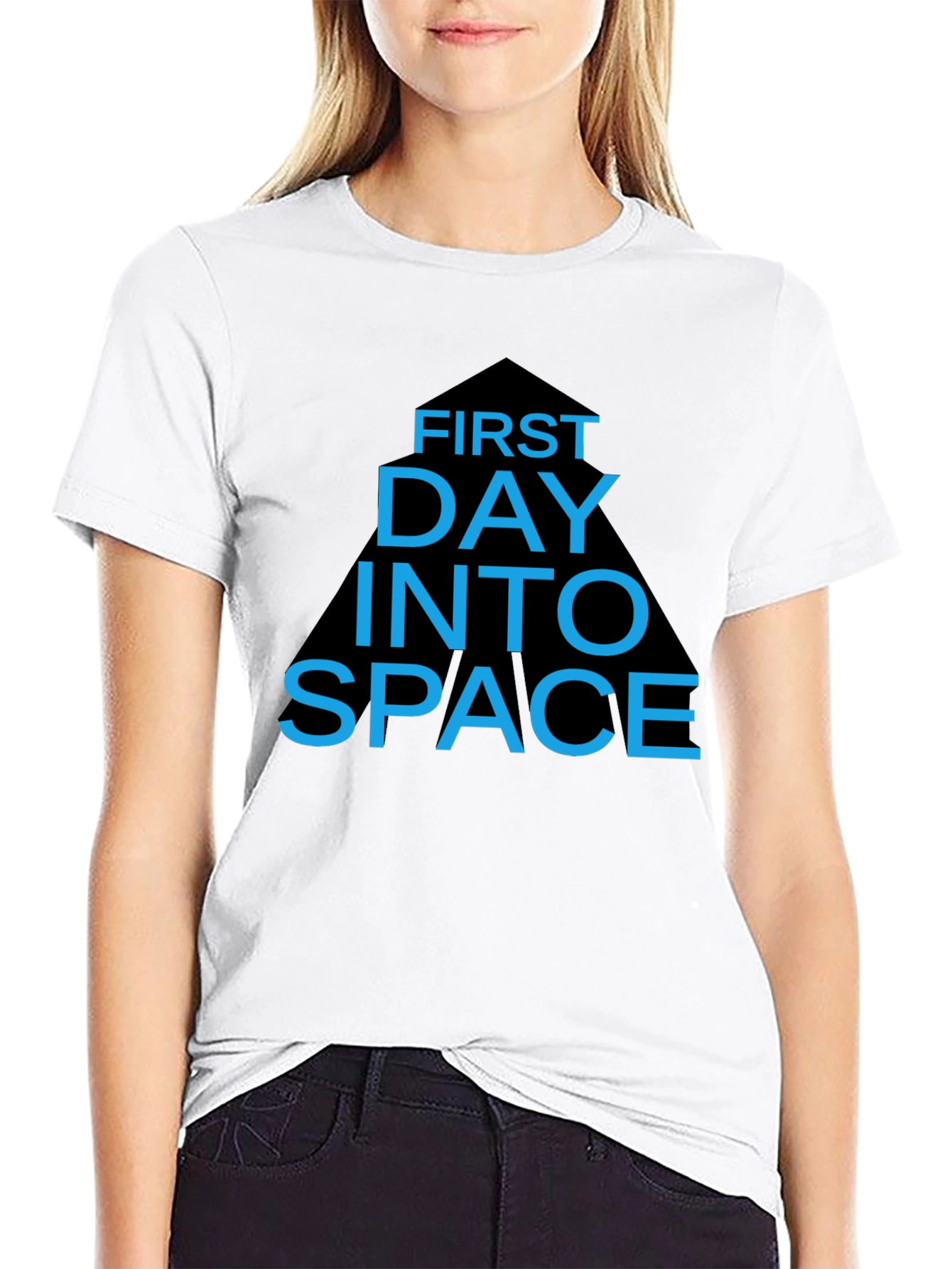 First Day Into Space Graphic T-Shirt