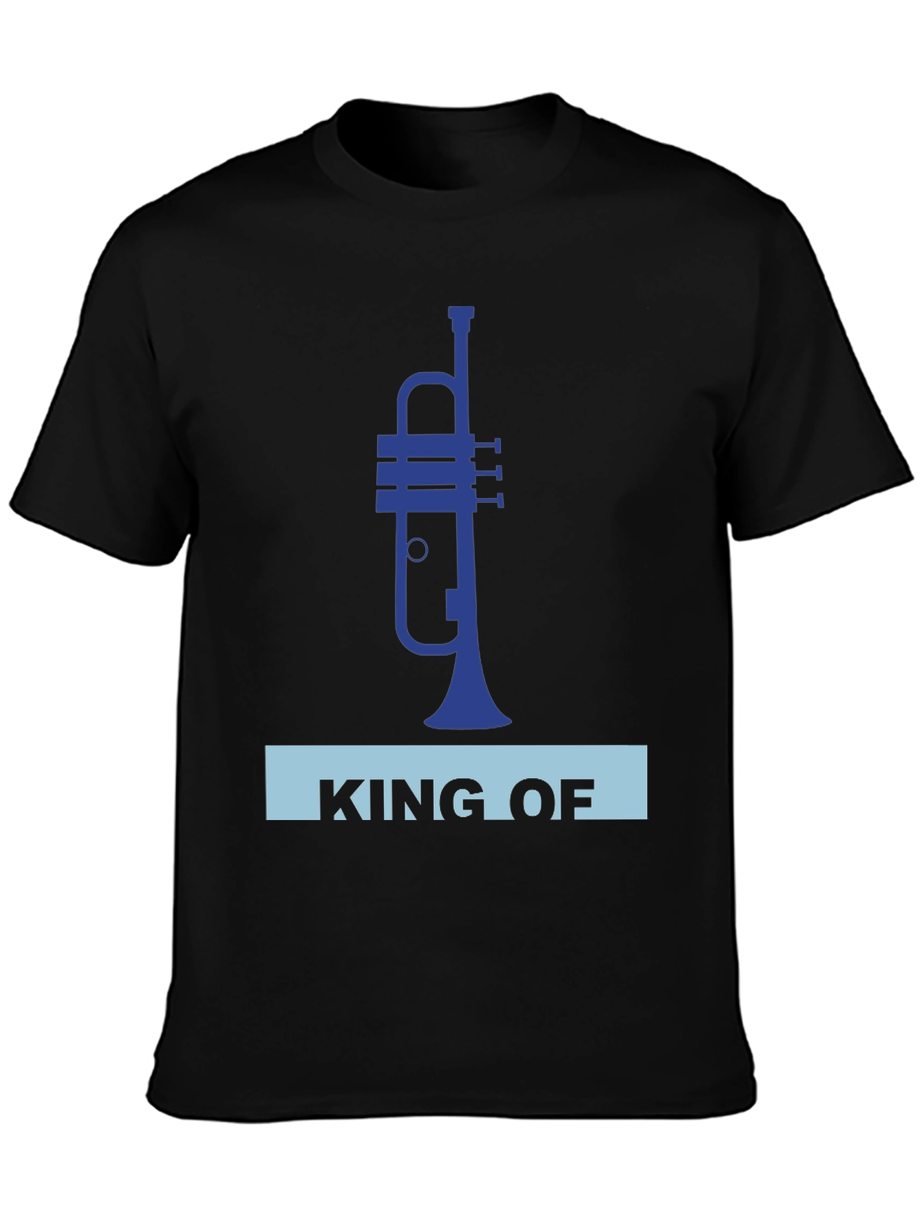 King of Trumpet T-Shirt - Musical Instrument Tee