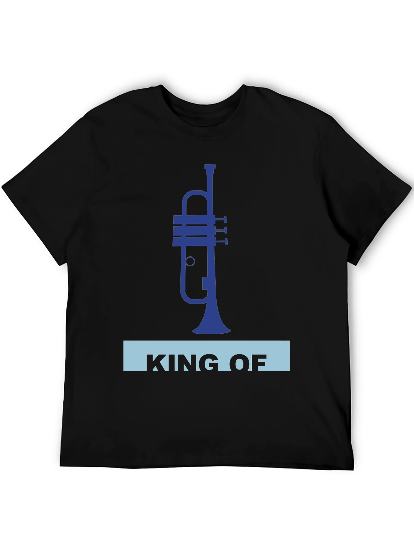 King of Trumpet T-Shirt - Musical Instrument Tee