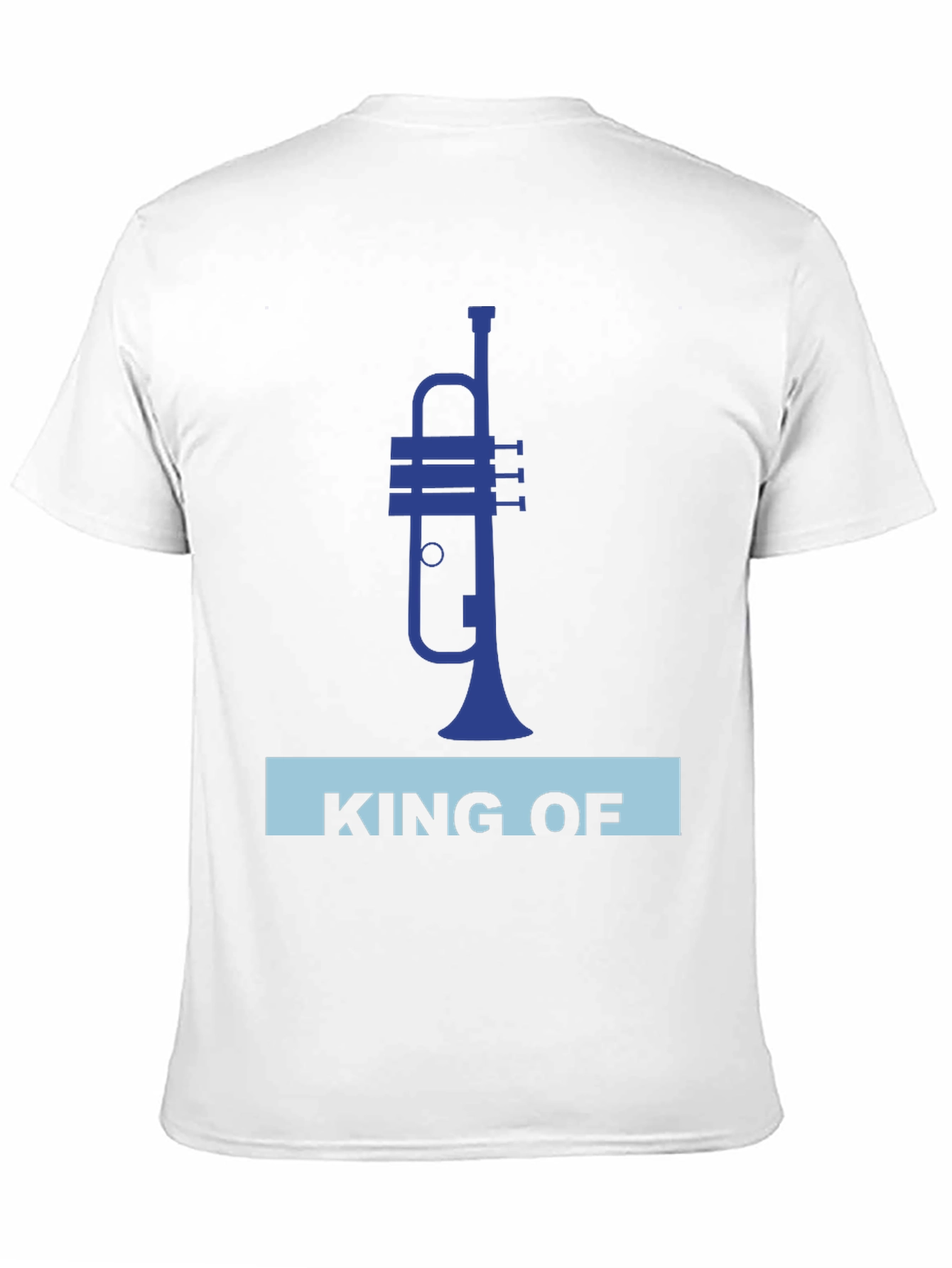 King of Trumpet T-Shirt - Musical Instrument Tee