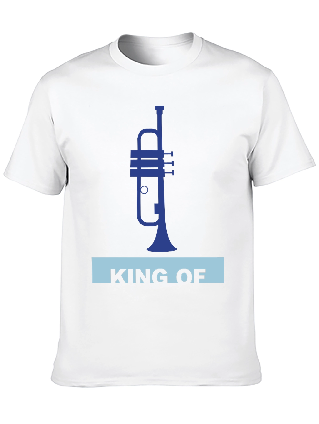 King of Trumpet T-Shirt - Musical Instrument Tee