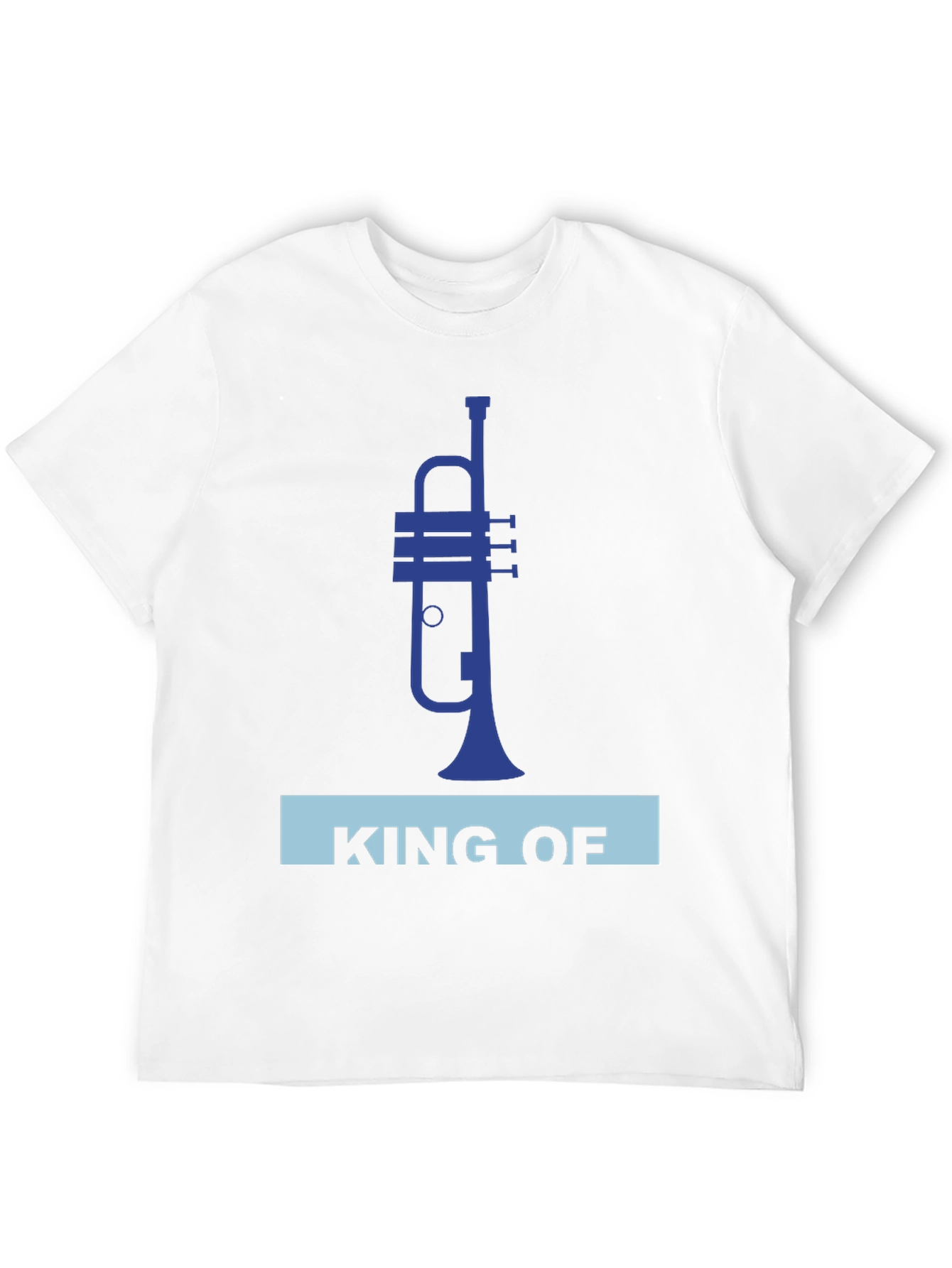 King of Trumpet T-Shirt - Musical Instrument Tee