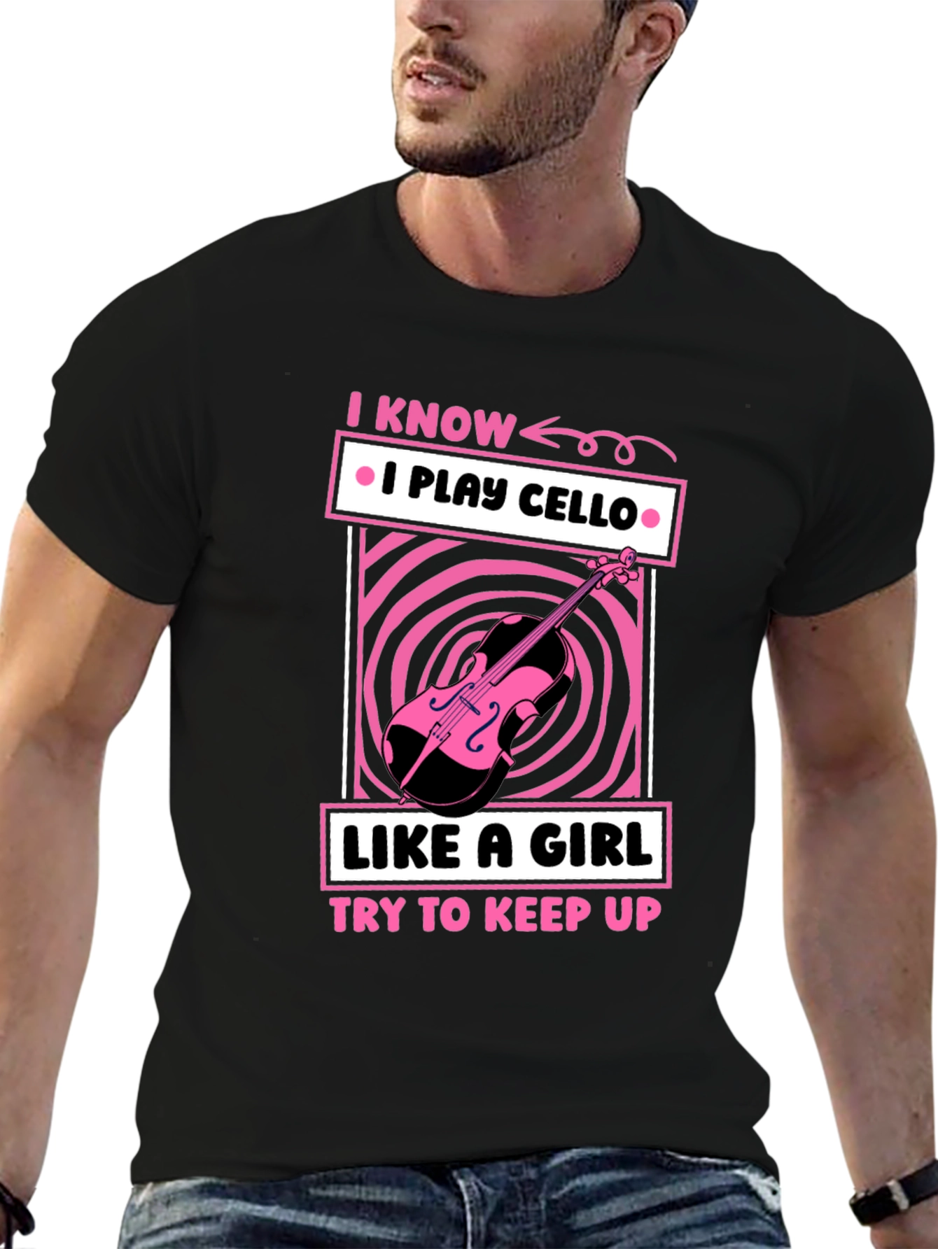 I Play Cello Like a Girl T-Shirt