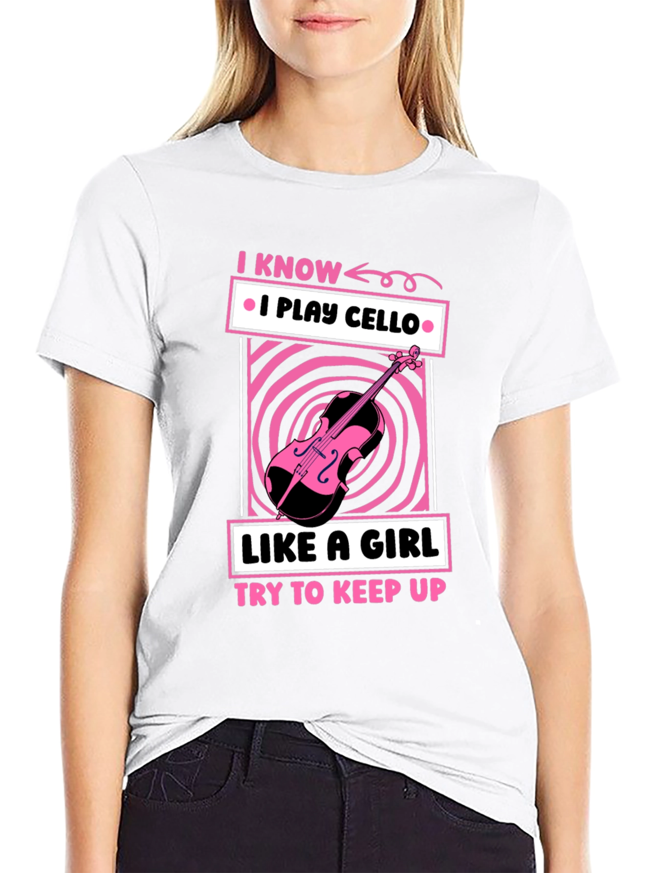 I Play Cello Like a Girl T-Shirt