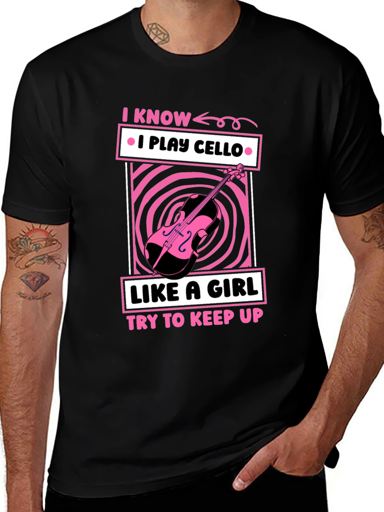 I Play Cello Like a Girl T-Shirt