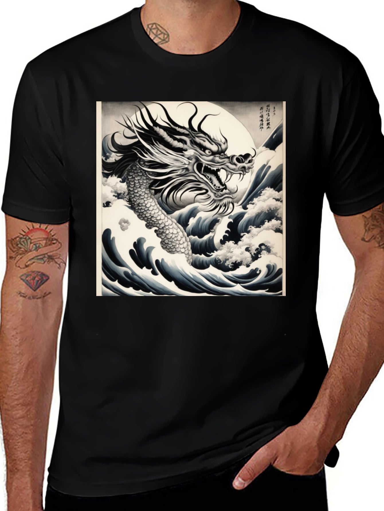 Dragon Wave Graphic Tee