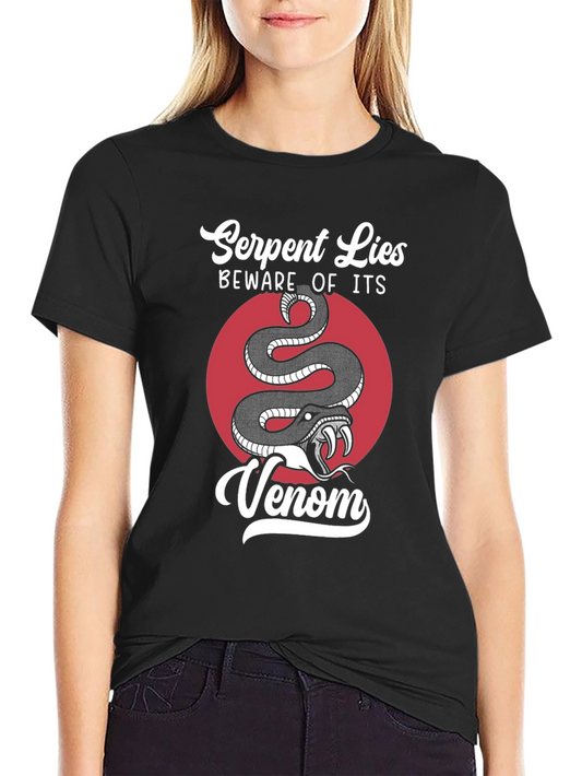 Serpent Lies Graphic T-Shirt