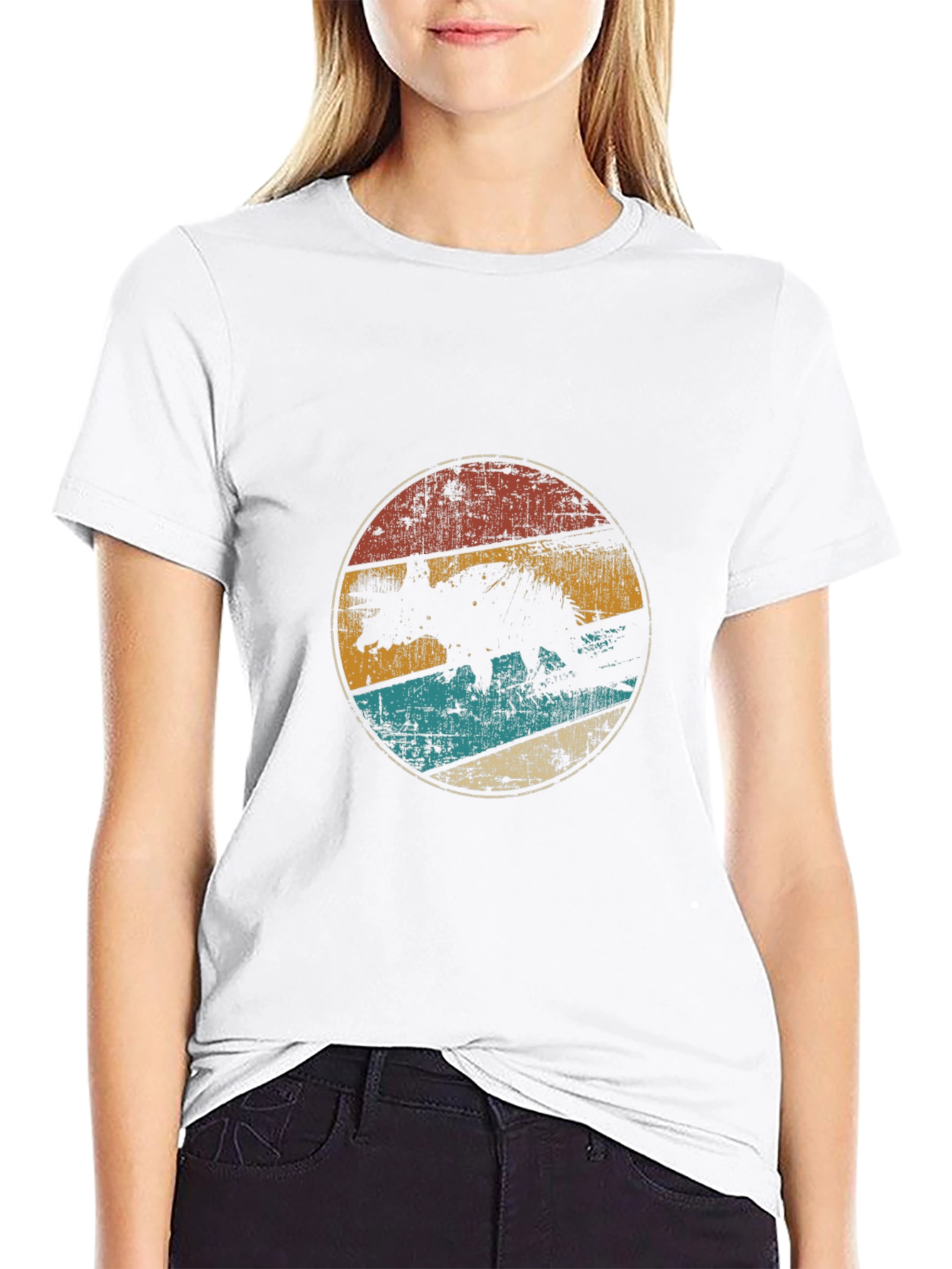 Retro Tasmanian Devil Graphic Tee - Black