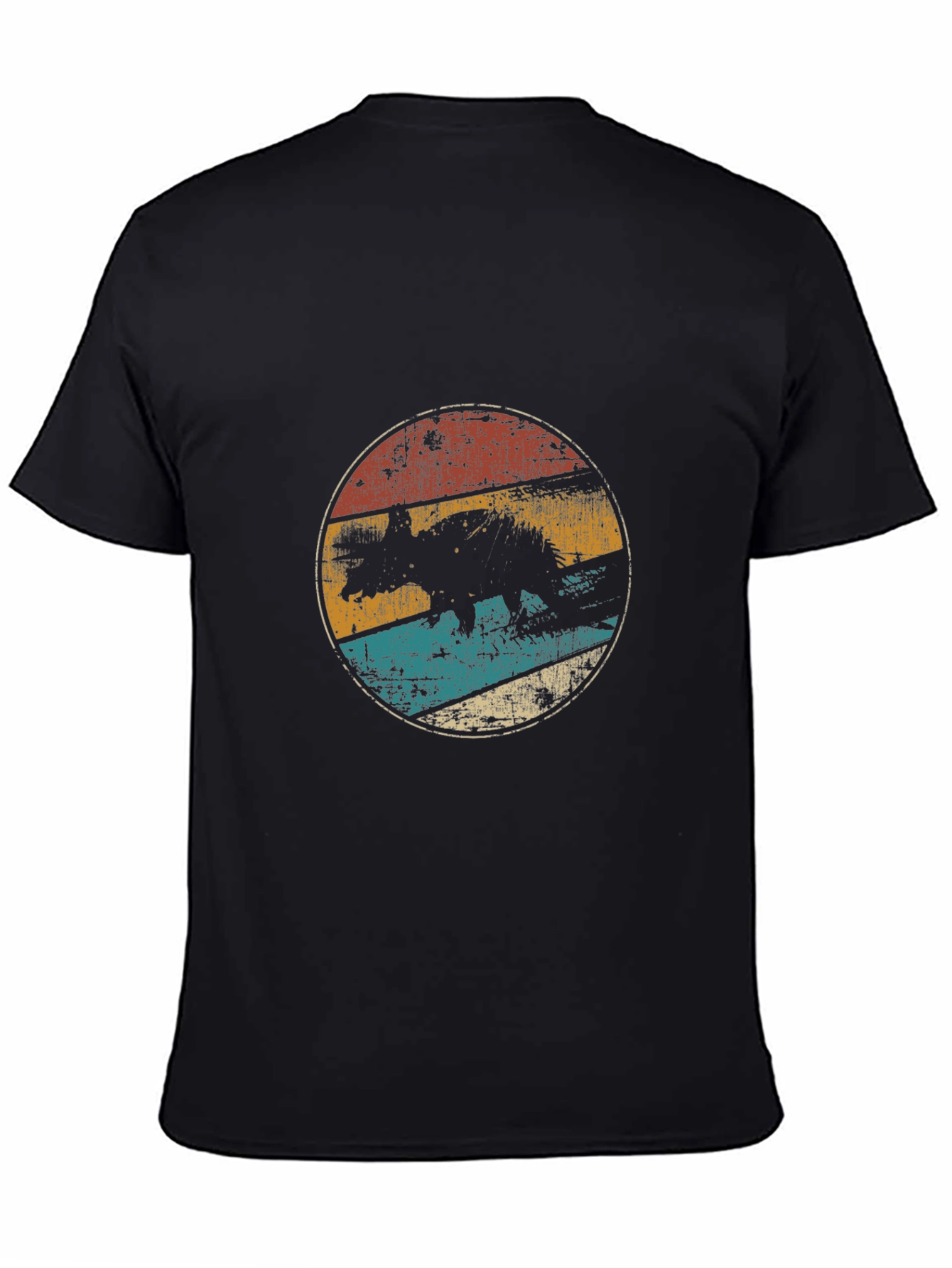 Retro Tasmanian Devil Graphic Tee - Black