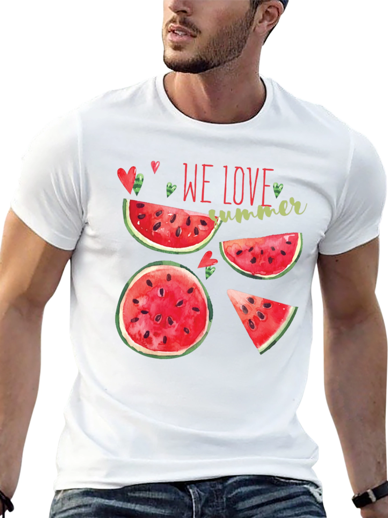 We Love Summer Watermelon T-Shirt