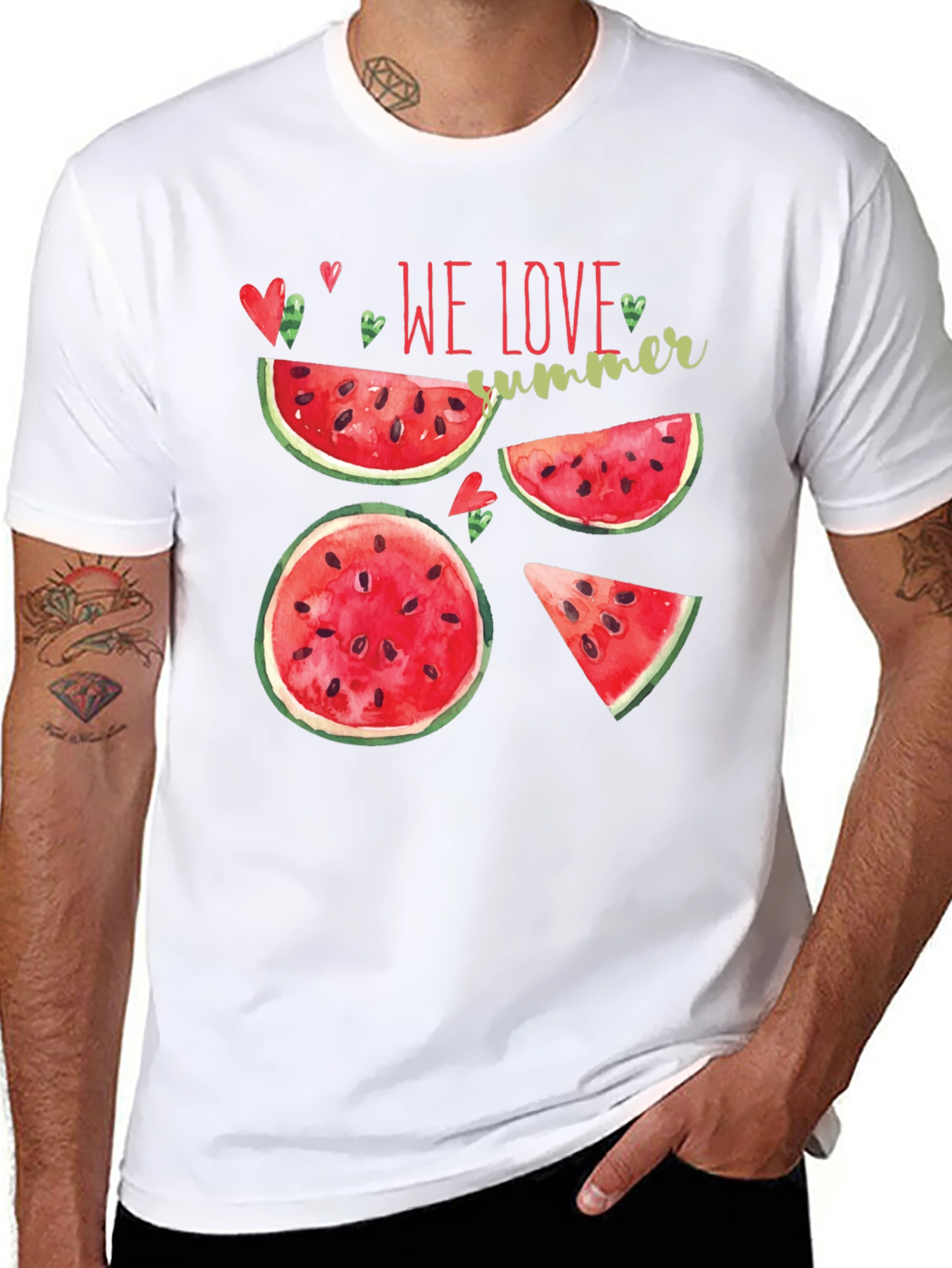 We Love Summer Watermelon T-Shirt