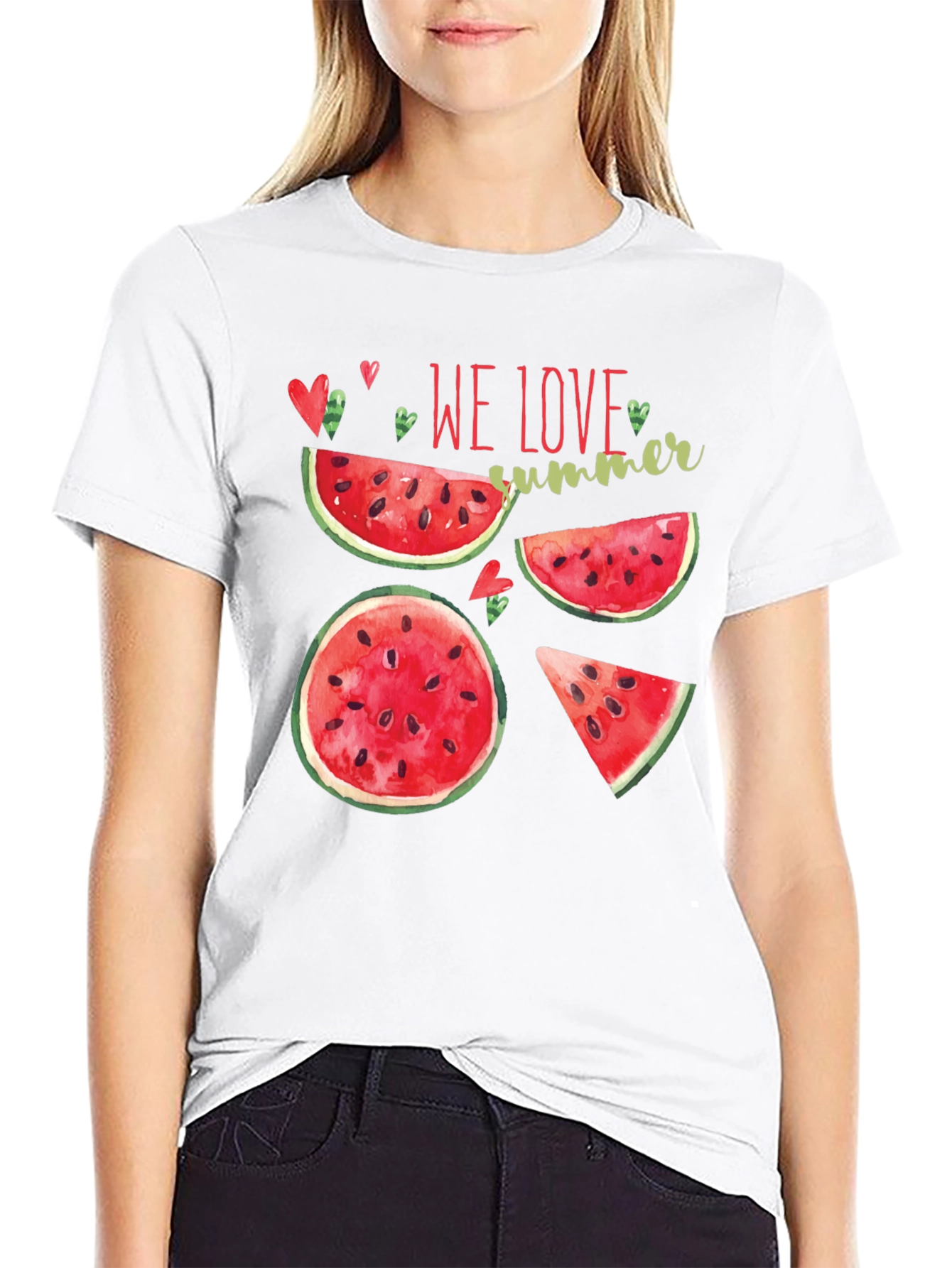 We Love Summer Watermelon T-Shirt