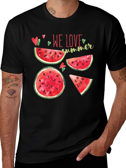 We Love Summer Watermelon T-Shirt