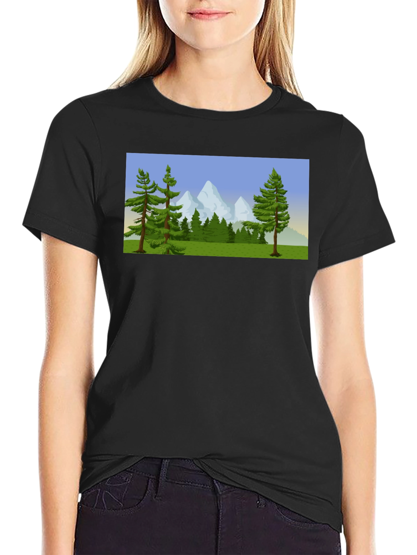 Nature Scene Graphic Tee