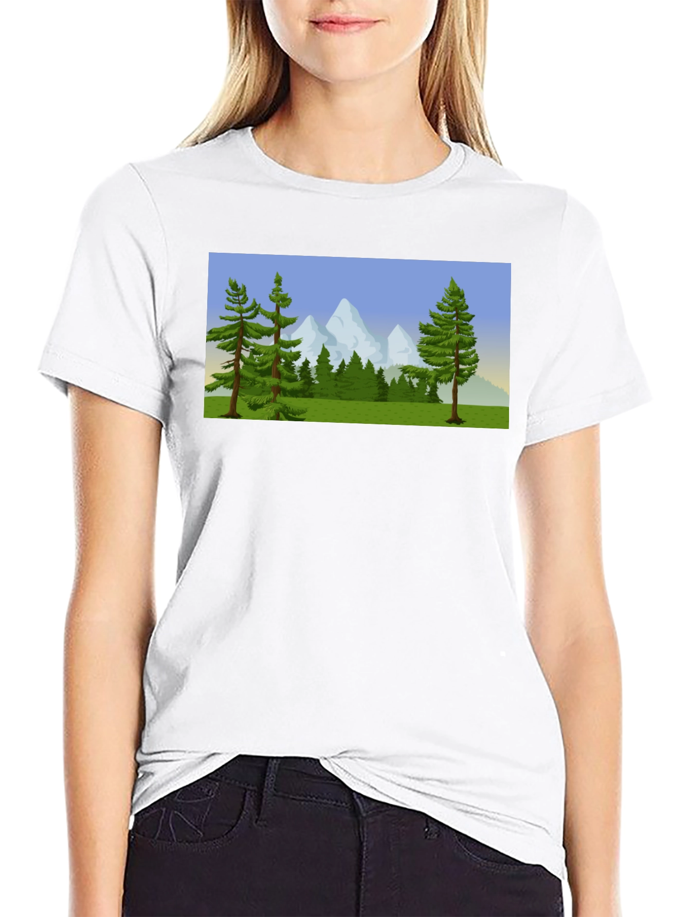 Nature Scene Graphic Tee