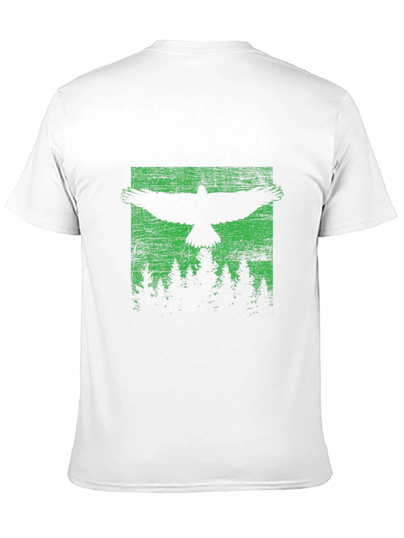 Raven Forest Graphic Tee - Black Unisex Shirt