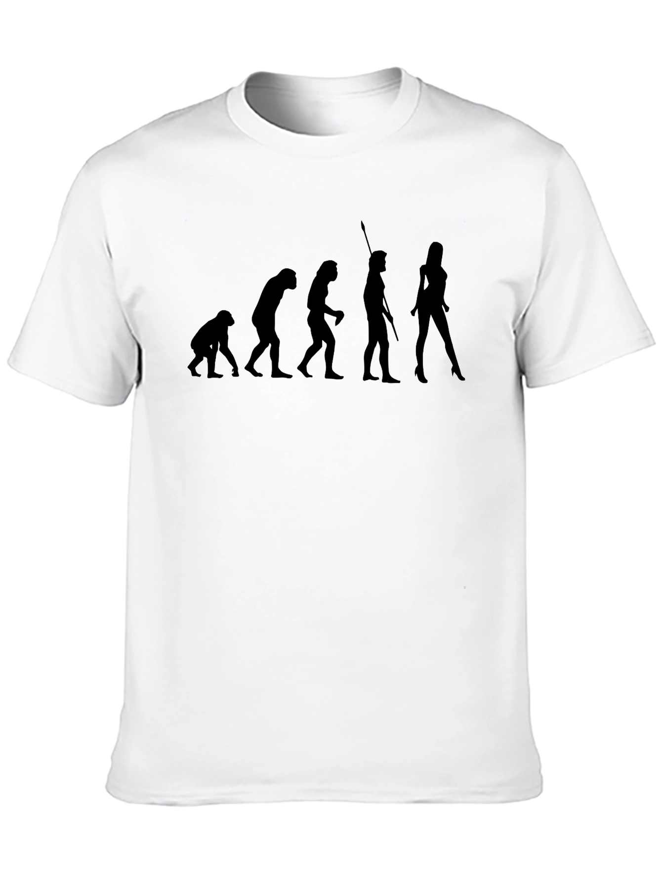 Evolution of Man T-Shirt - Funny Graphic Tee