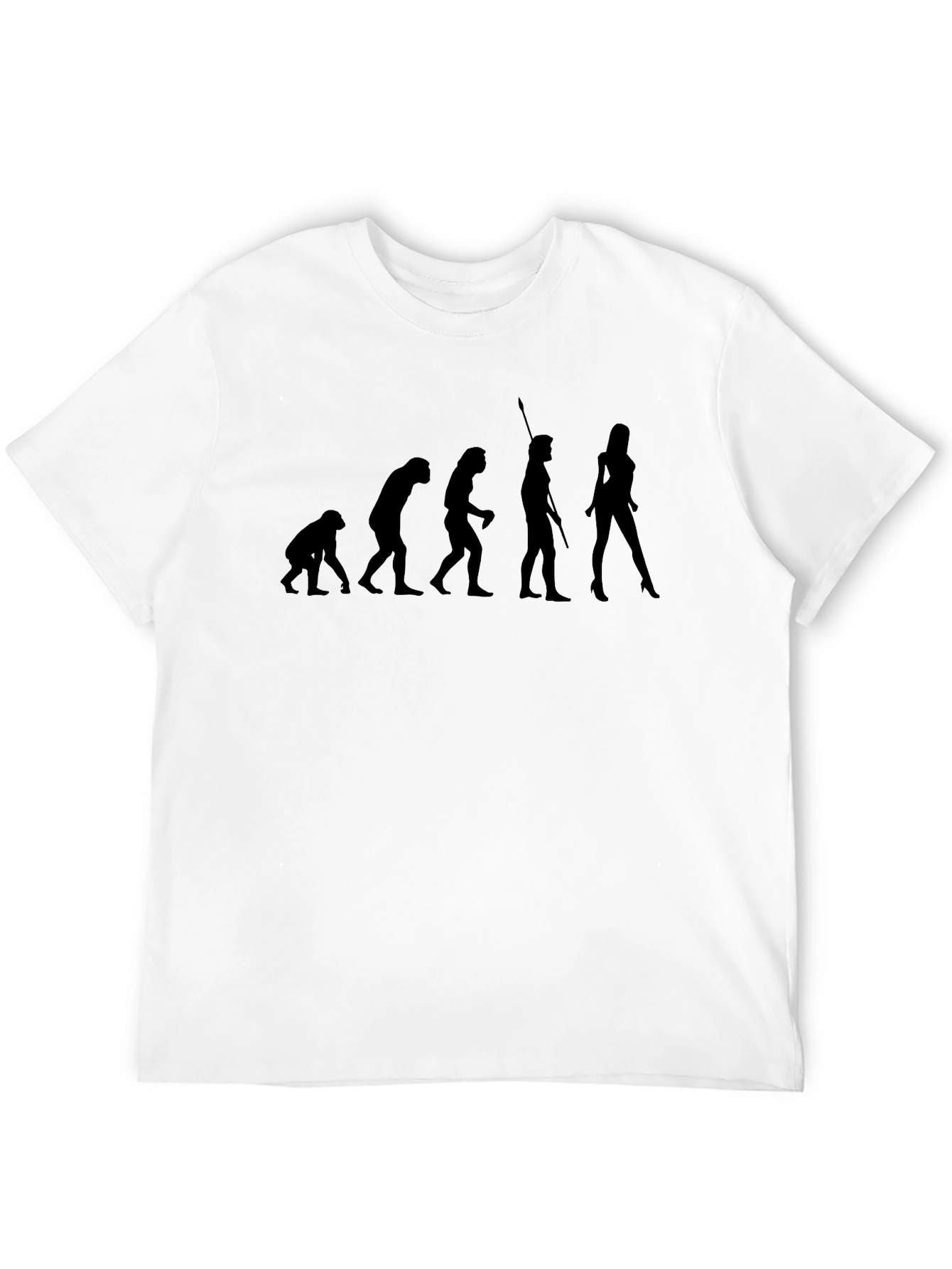 Evolution of Man T-Shirt - Funny Graphic Tee