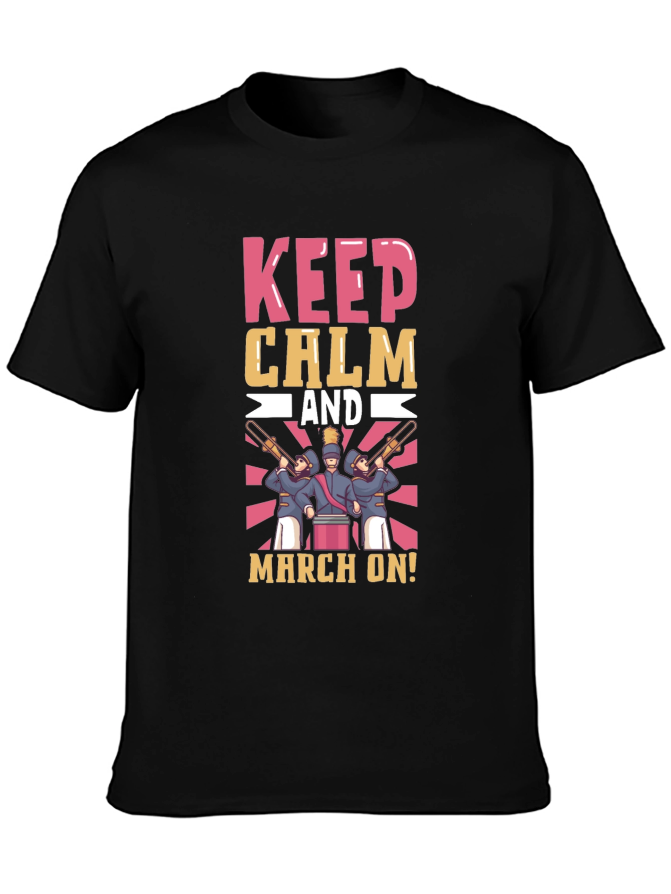 Keep Calm Marching Band Tee