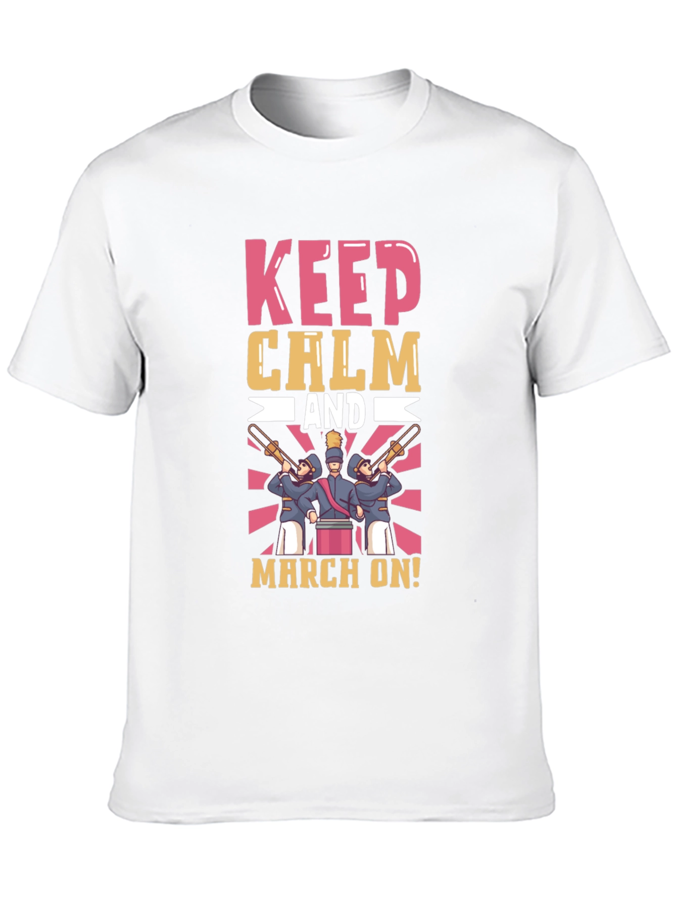 Keep Calm Marching Band Tee
