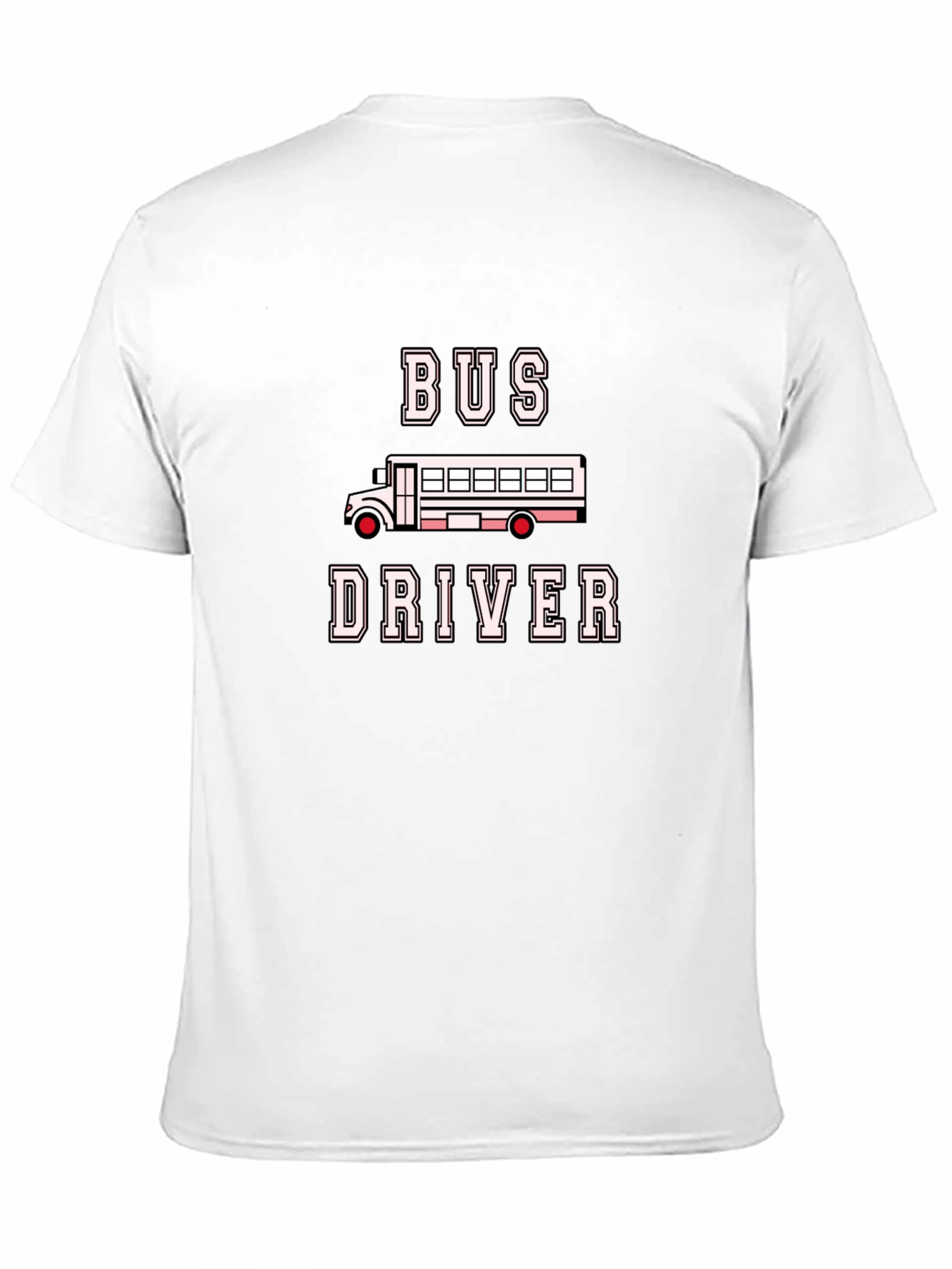 Bus Driver T-Shirt - Black Crew Neck