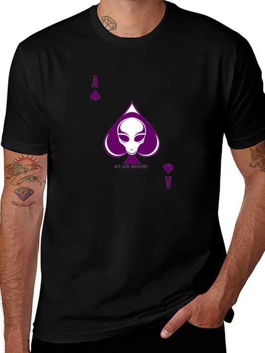 Ace of Spades Alien T-Shirt