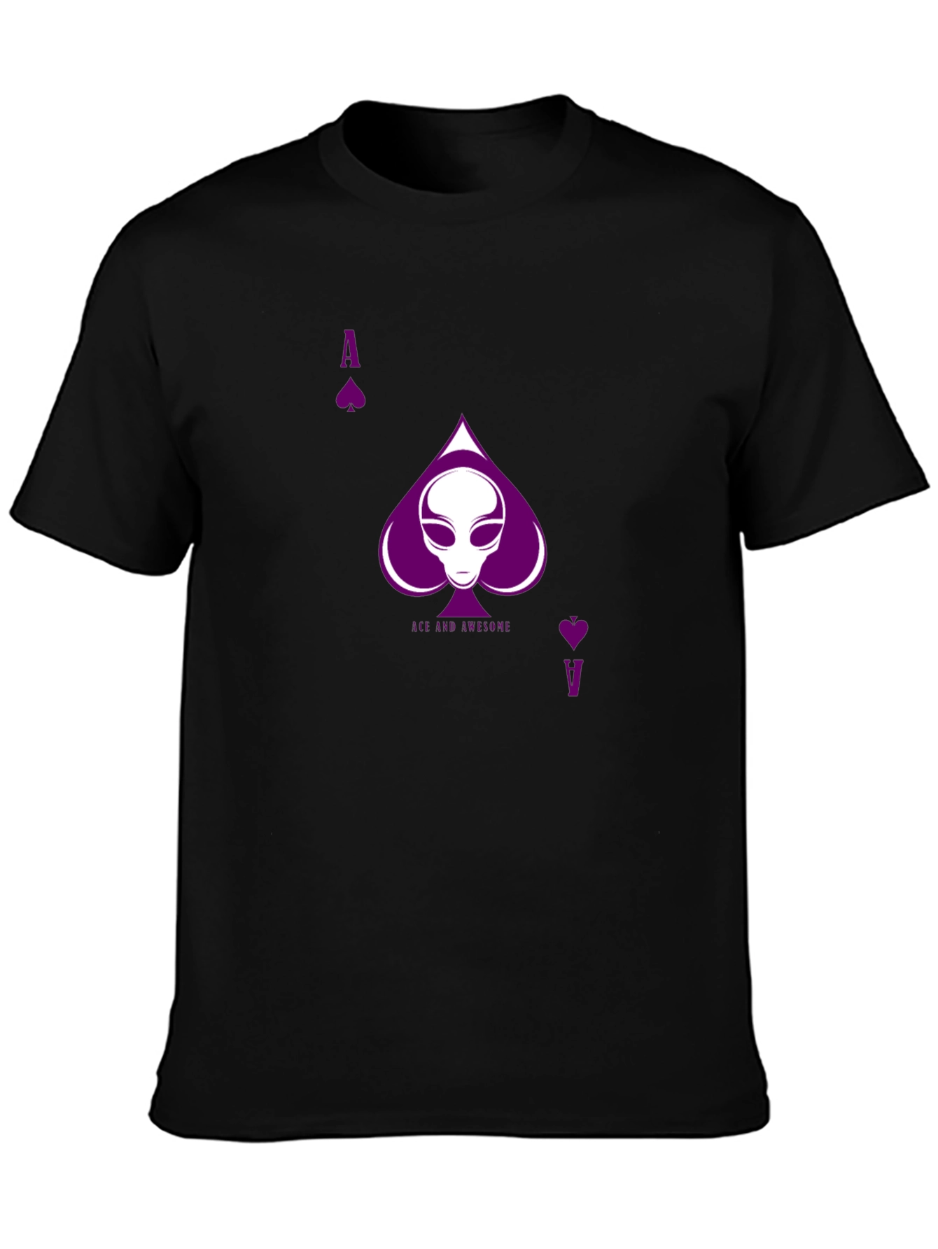 Ace of Spades Alien T-Shirt