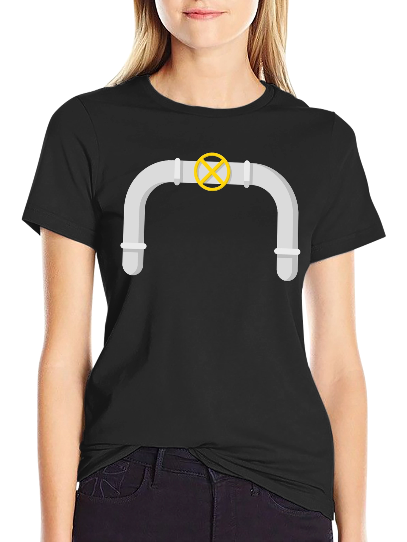 Plumbing Pipe T-Shirt - Funny Plumber Gift Tee